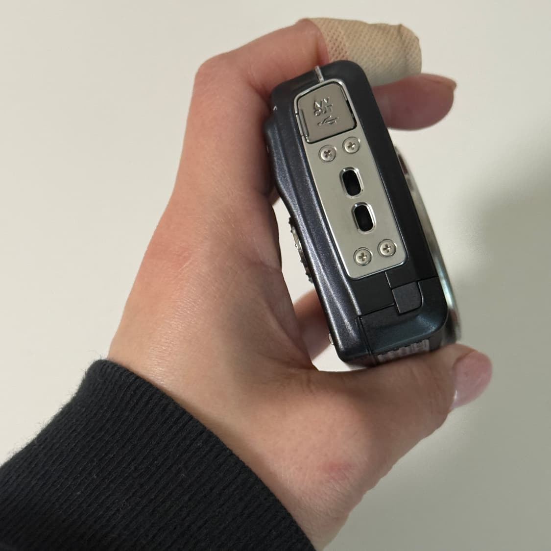 후지필름 파인픽스 F100 빈티지 디카 디지털카메라 블랙 상품이미지5