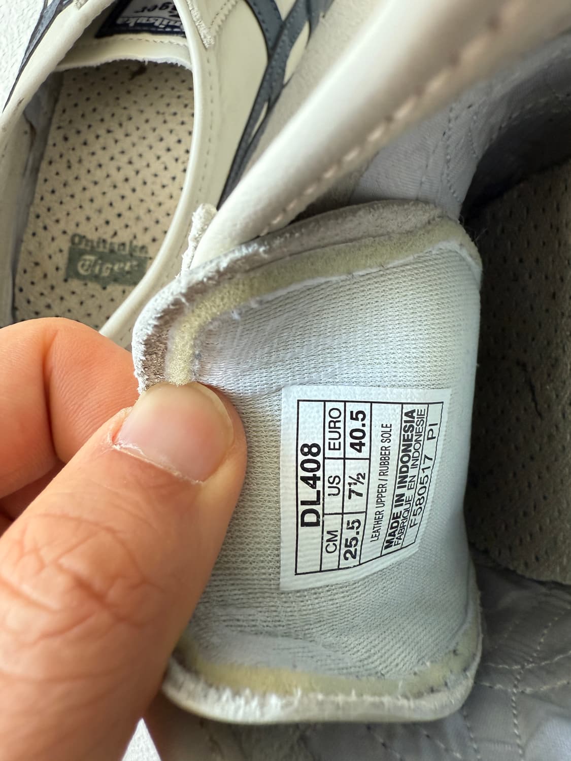 [255]오니츠카타이거 멕시코66 아이보리/네이비 상품이미지9