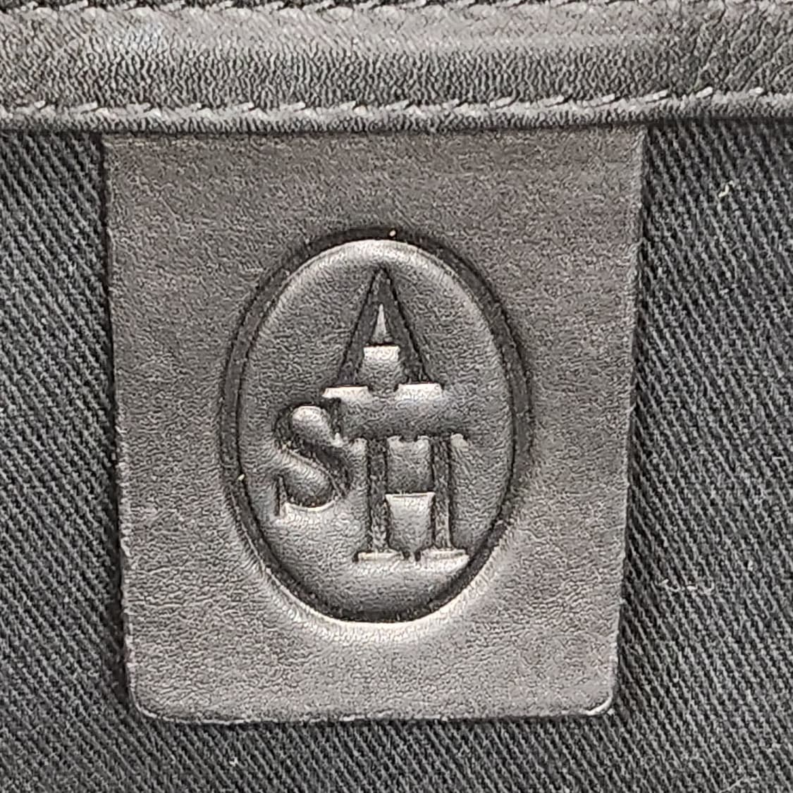 ASH 블랙 천연가죽 백팩 38x28x14cm 상품이미지8