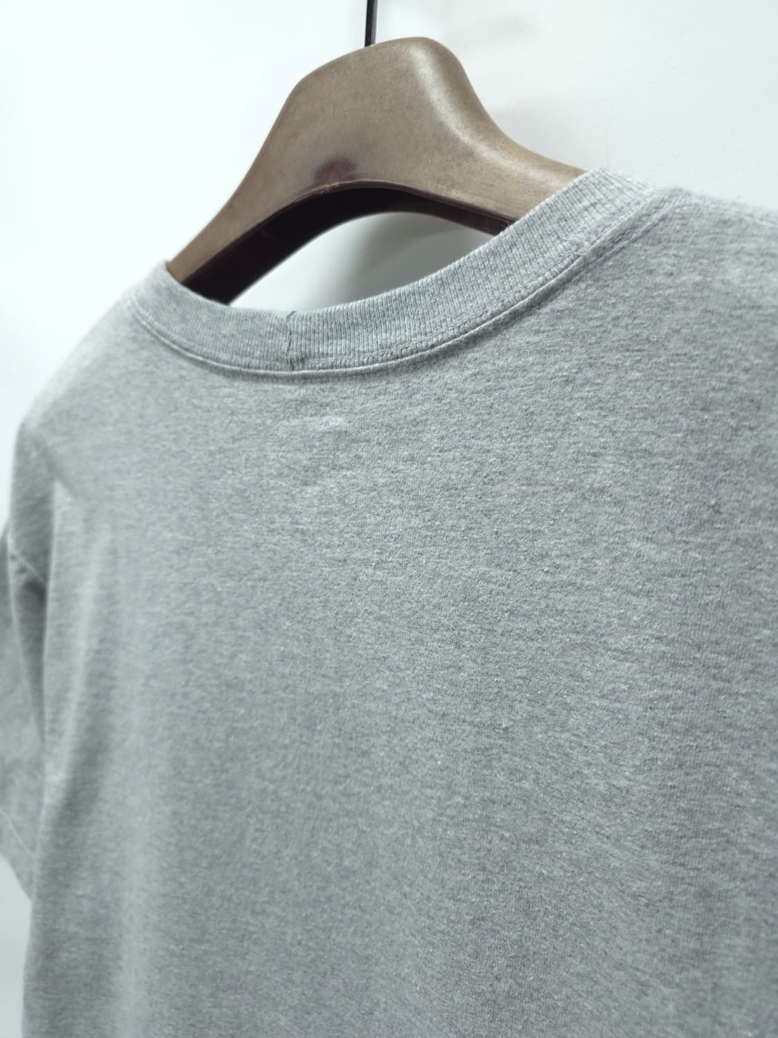 칼하트 오리지널 핏 로고 반팔 티셔츠 그레이 S 상품이미지8