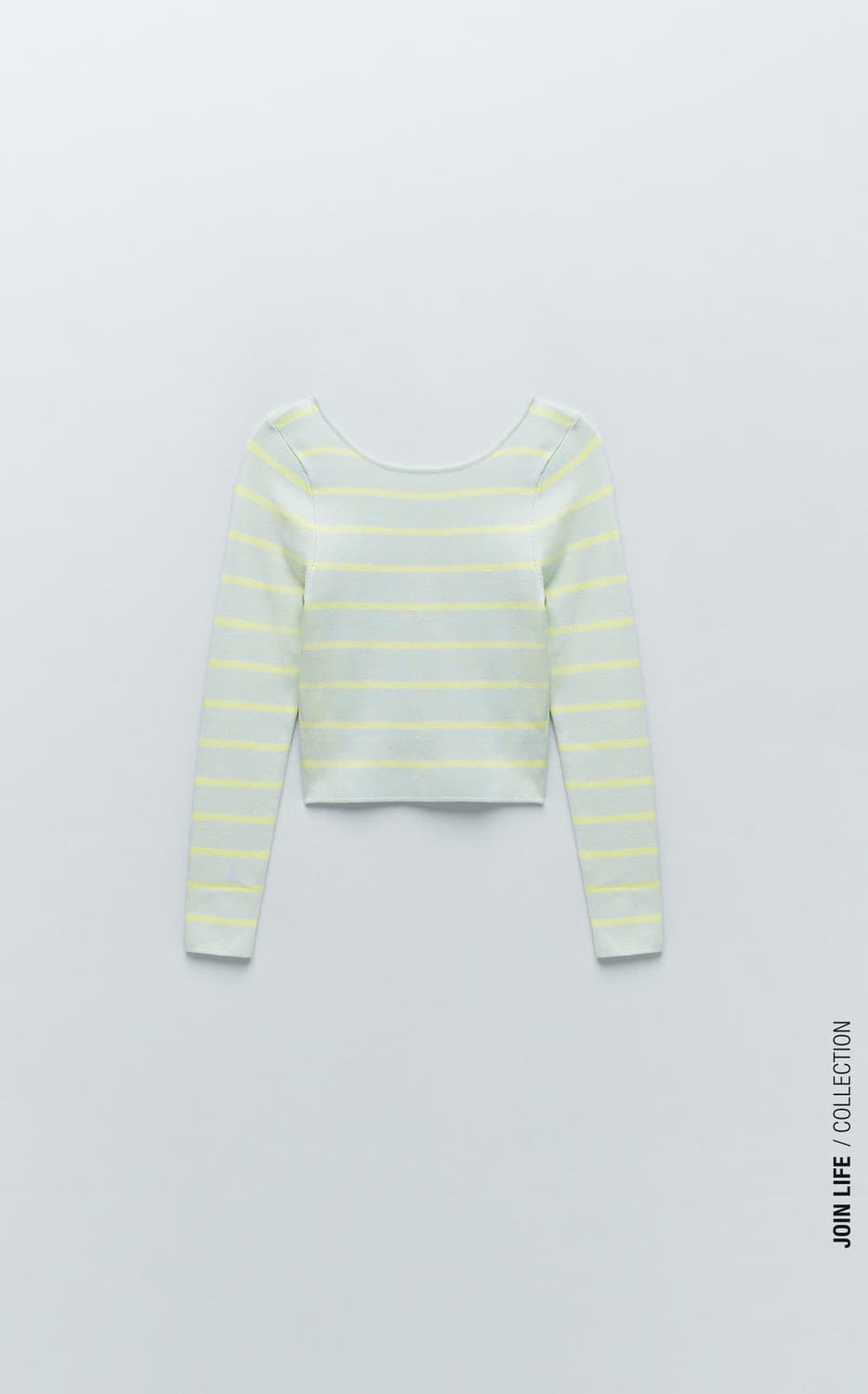 ZARA 자라 스트라이프 니트탑 상품이미지3
