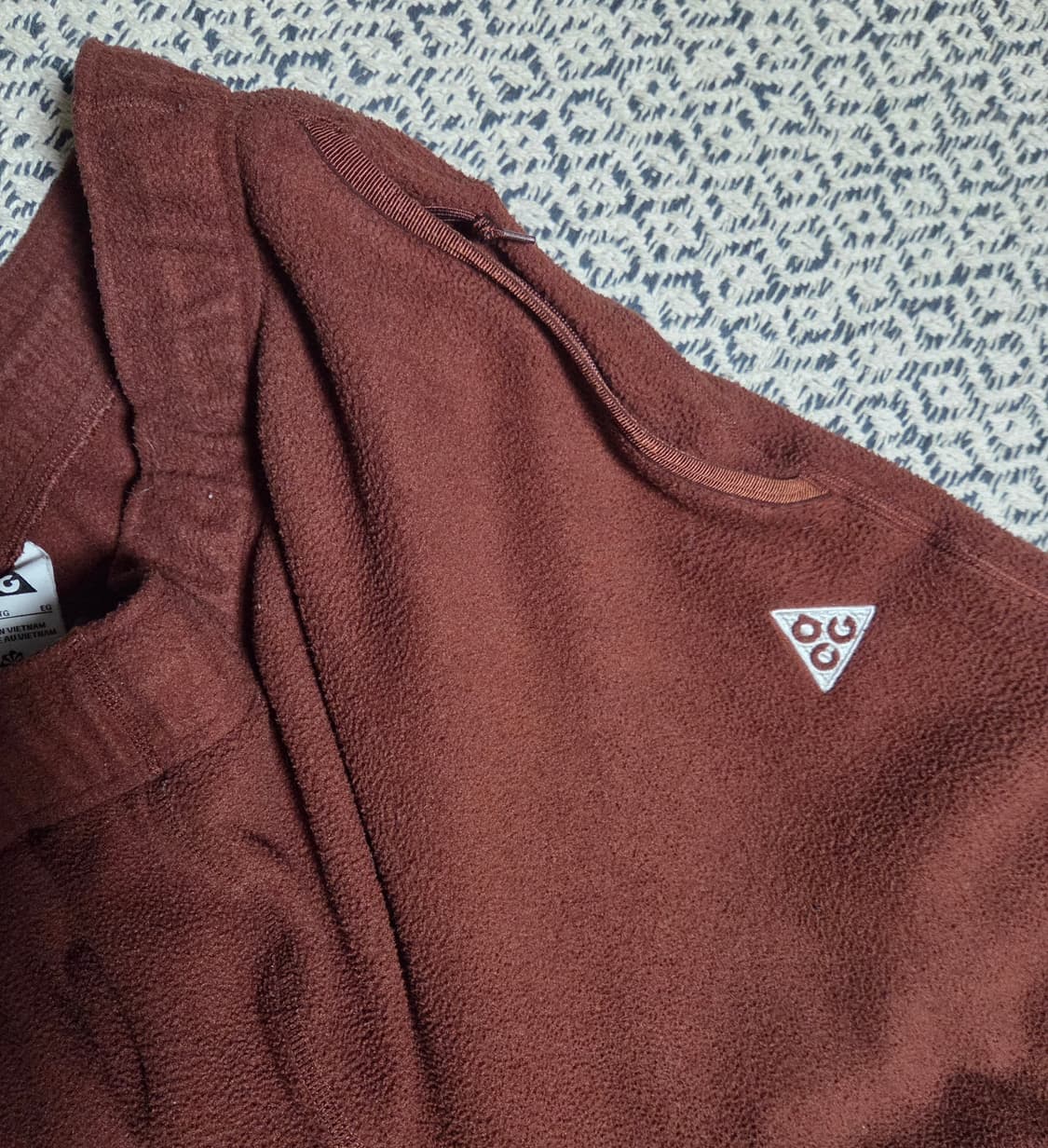 나이키 ACG 폴라텍 울프 트리 플리스 팬츠 브라운 XL 상품이미지1