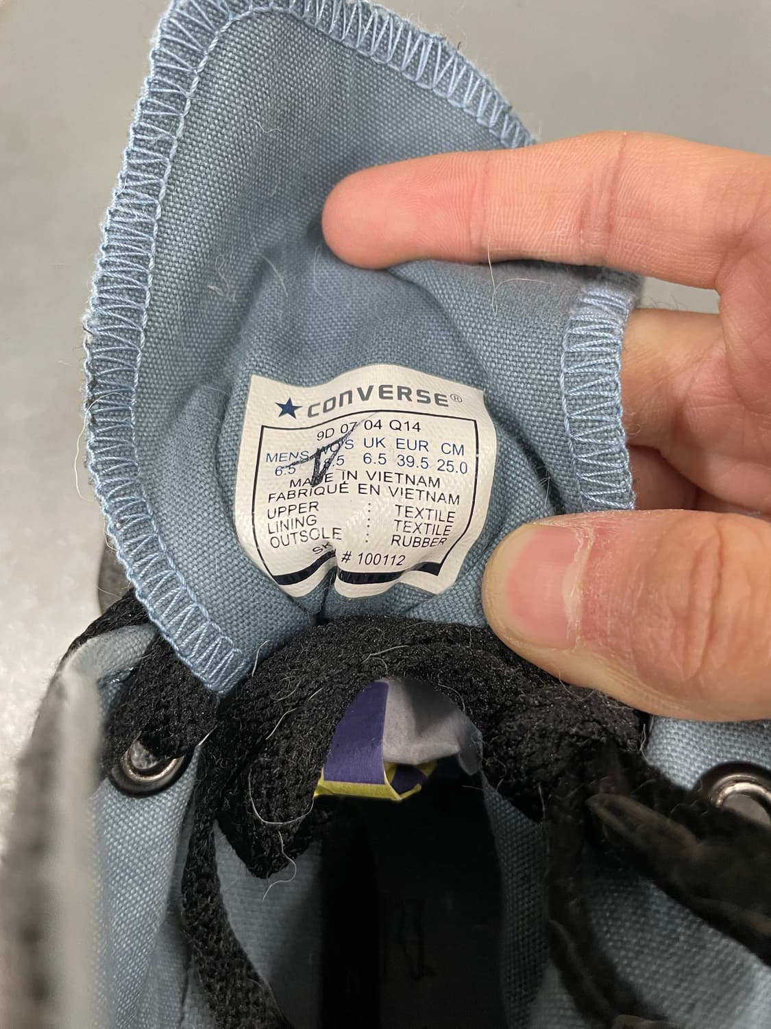 컨버스 모직 하이탑 250 상품이미지8