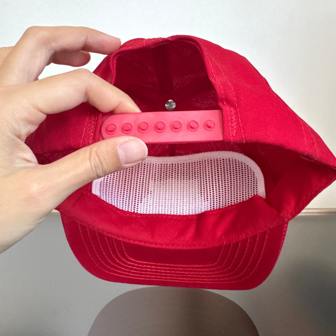 USA MEYER 레드 빈티지 모자 볼캡 vintage cap 트러커 상품이미지4