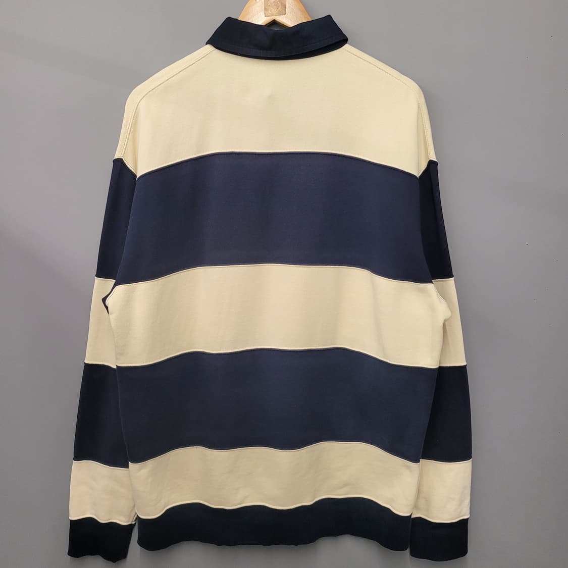 커버낫 스프라이트 럭비 티 네이비/베이지 상품이미지2