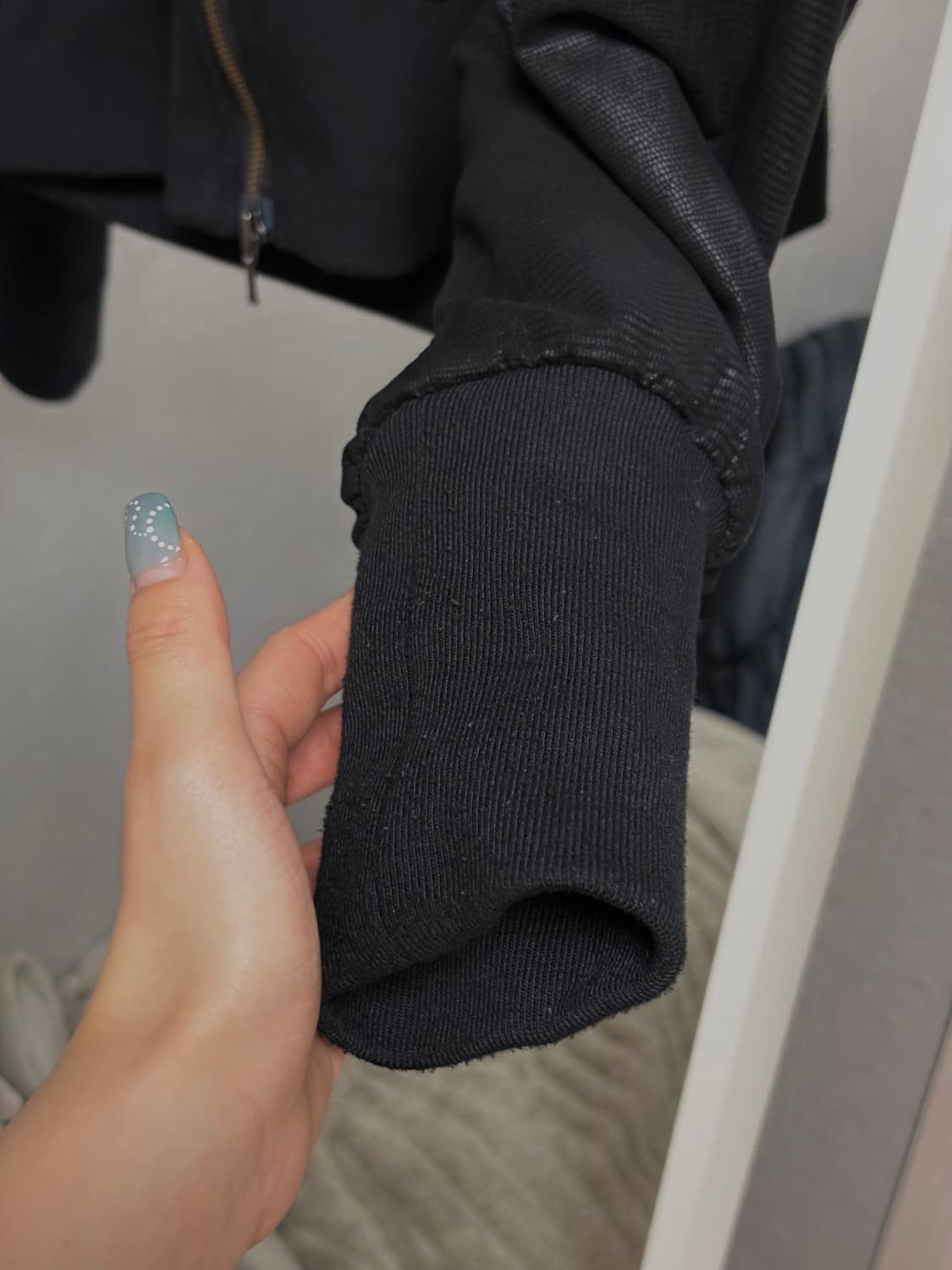 보헤미안서울 파이톤 레더 퍼 후드집업 상품이미지7