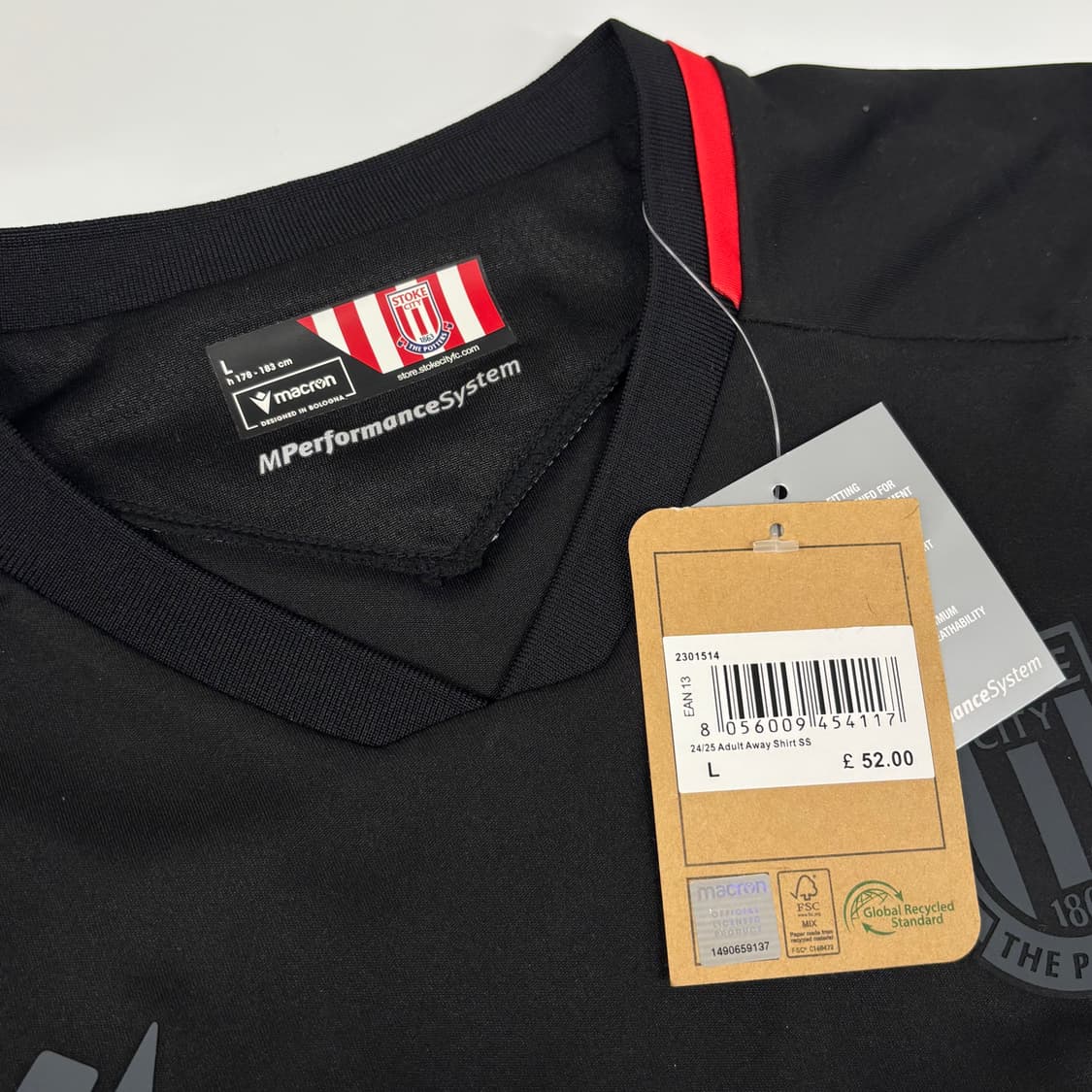 새상품 마크론 24 25 스토크 시티 어웨이 배준호 유니폼  상품이미지4