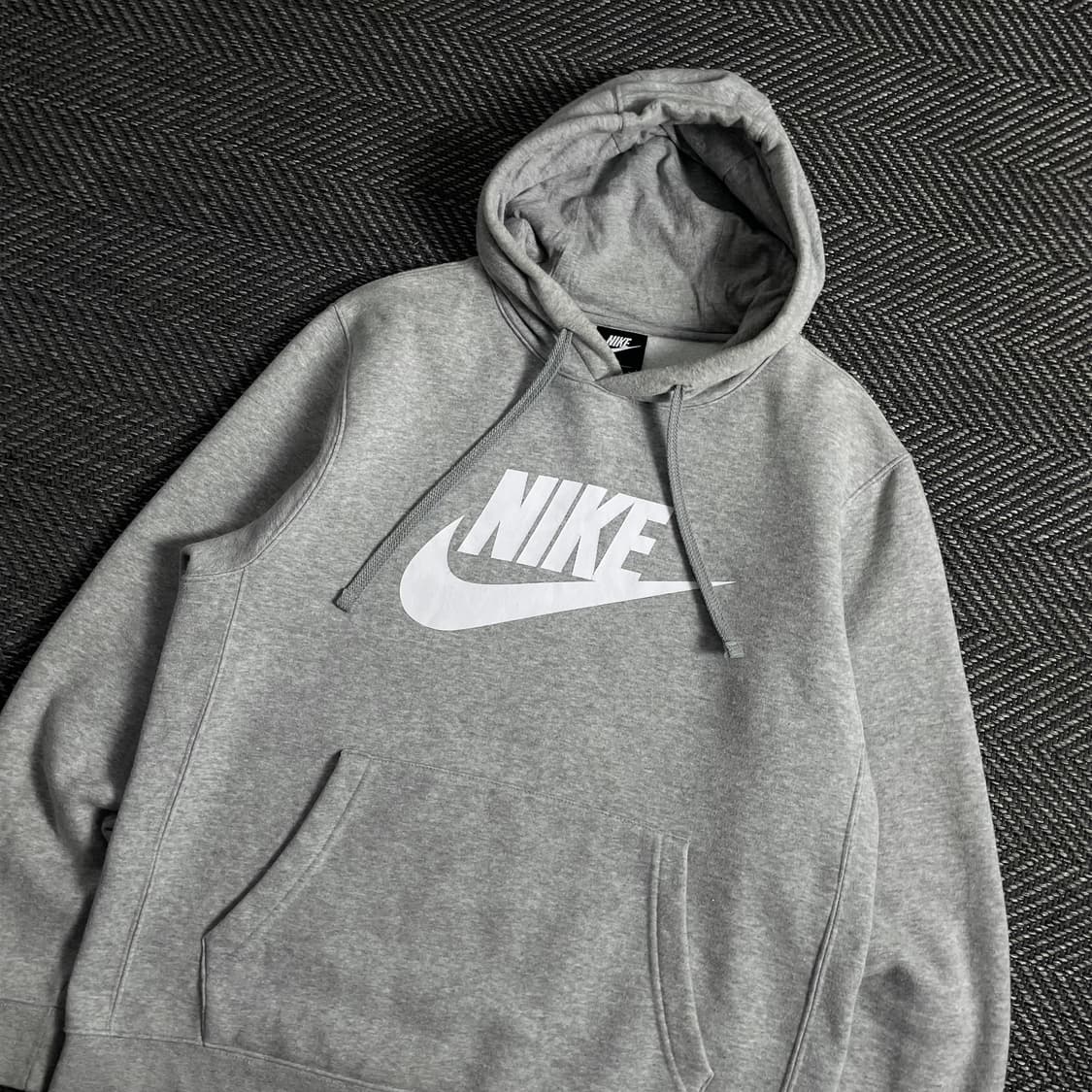 나이키 NSW 스우시 그레이 기모 후드 티셔츠 y 3822 상품이미지1