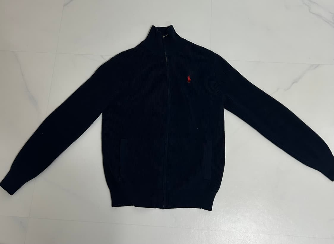 폴로 니트집업 상품이미지1