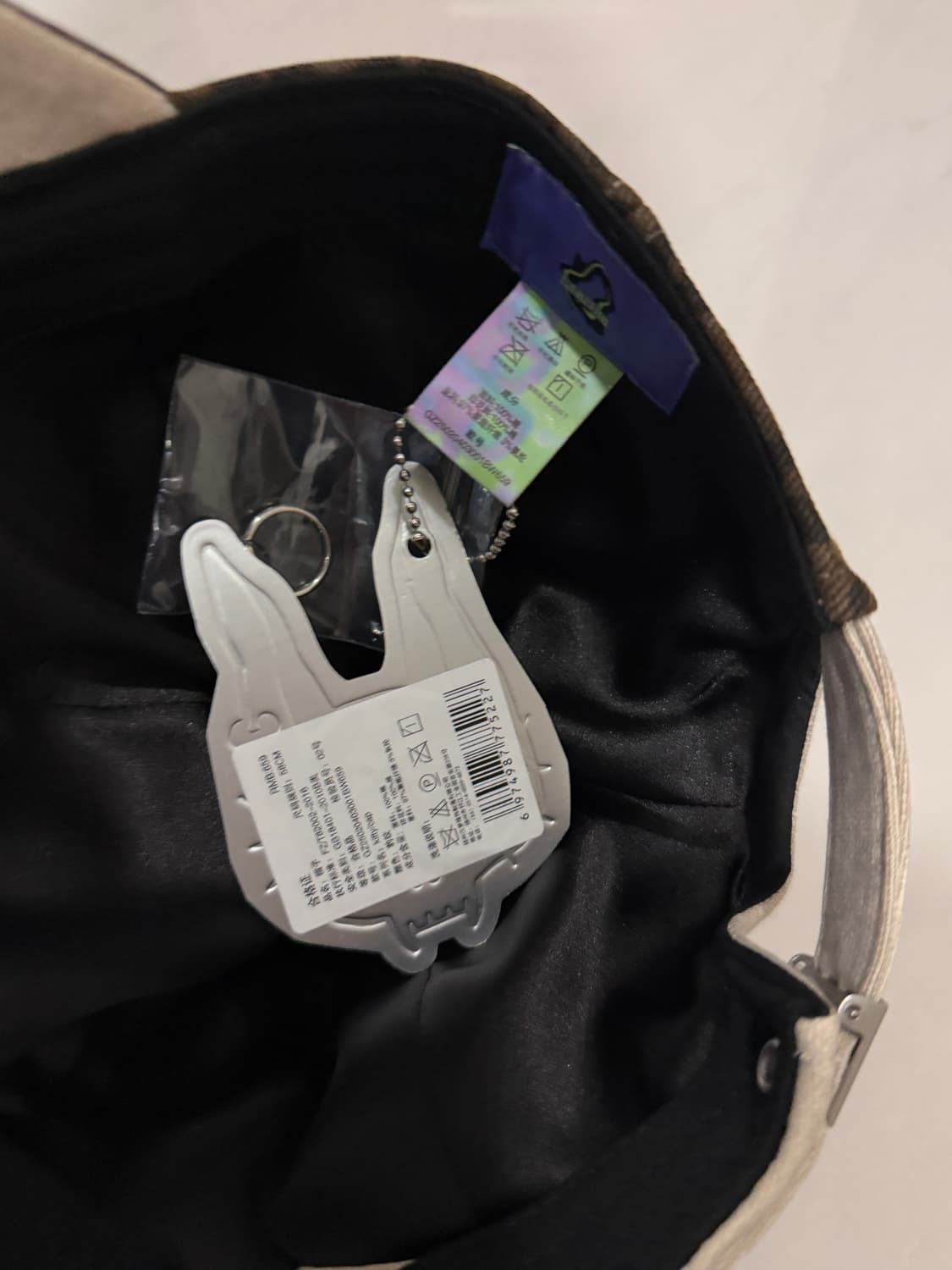 P.L.N. 오일스킨 아일릿 캡 상품이미지3