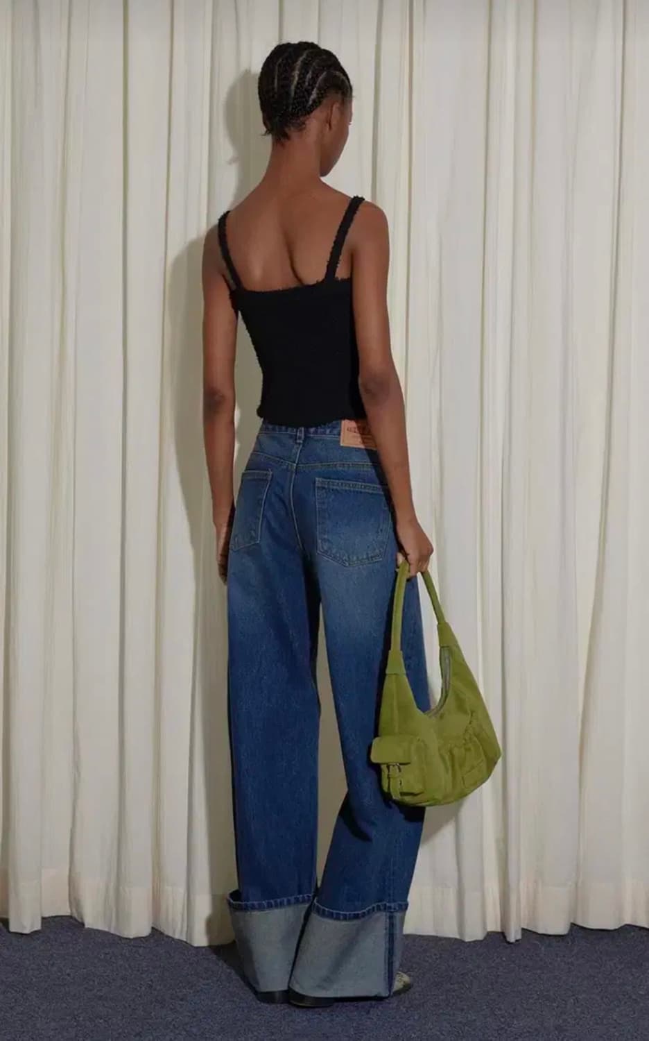 엔오르 롤업 데님 S 상품이미지2