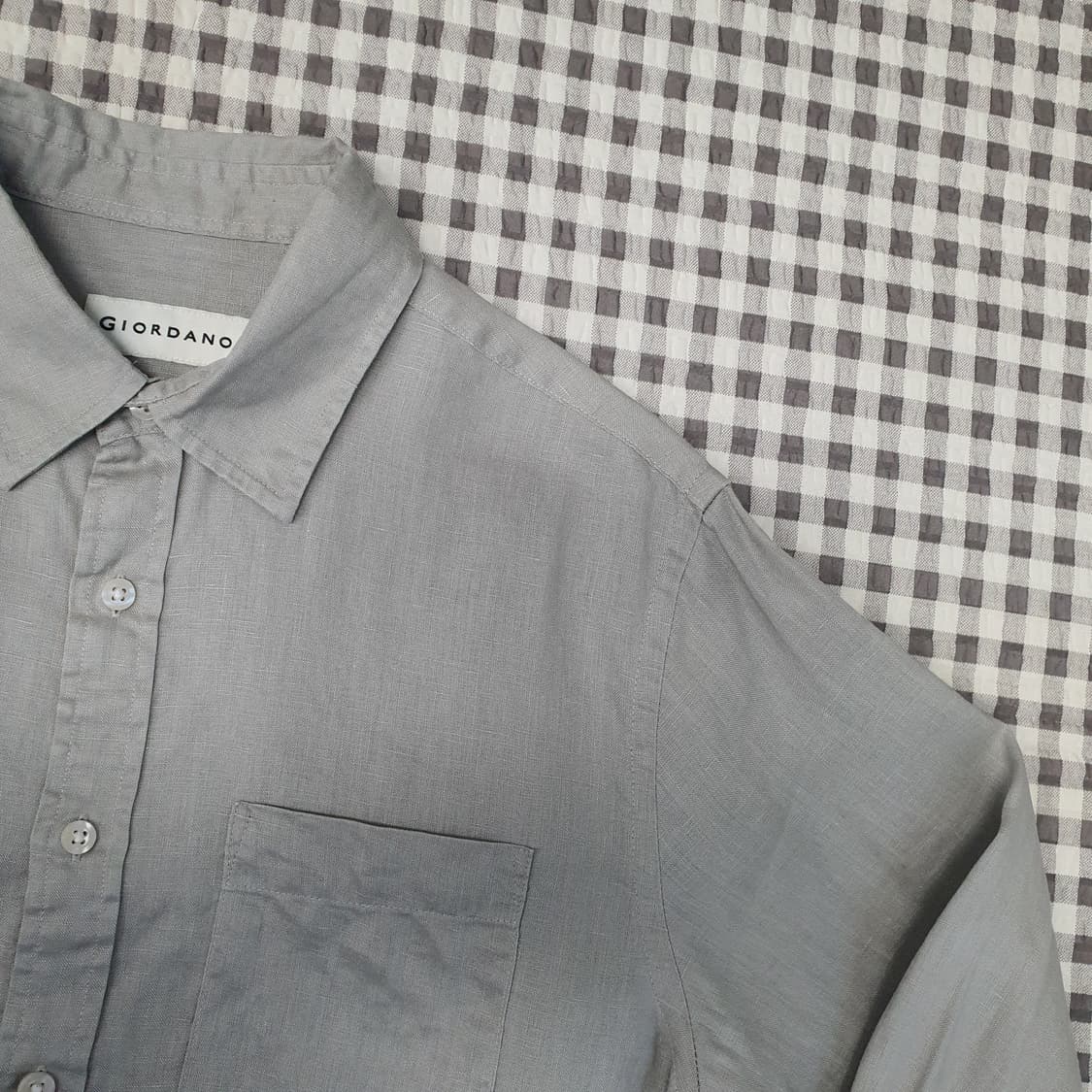 지오다노 마100 긴소매 셔츠 남자95 상품이미지3