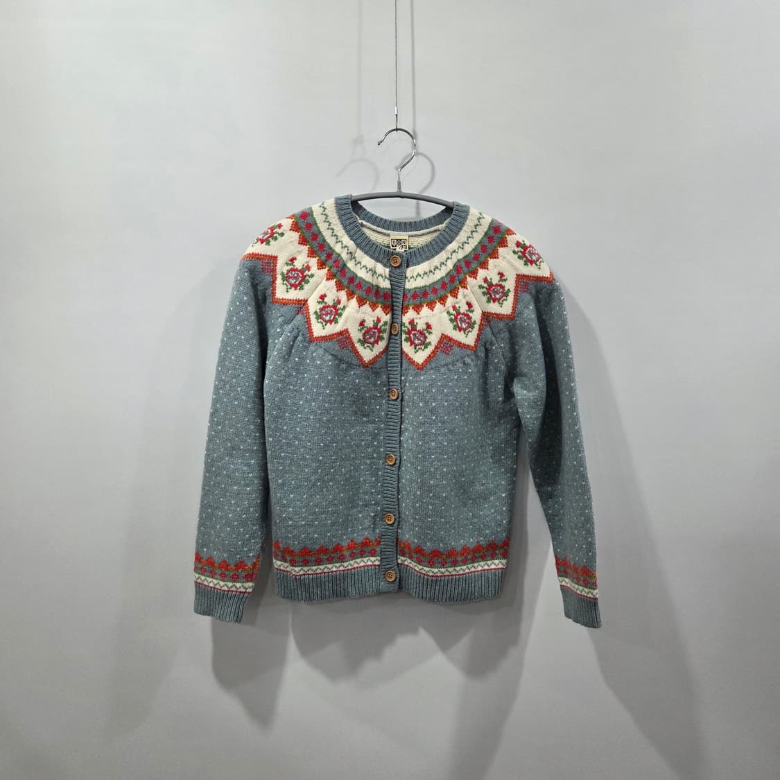 봉통 키즈 노르딕 가디건 12 상품이미지1