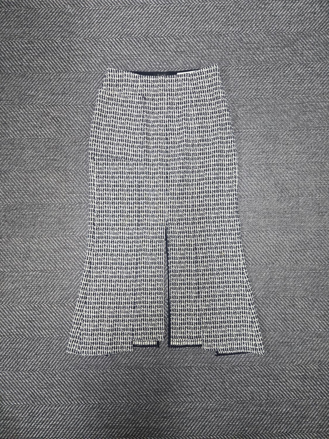 한섬 타임 TIME 트위드 스커트 트임 치마 상품이미지1