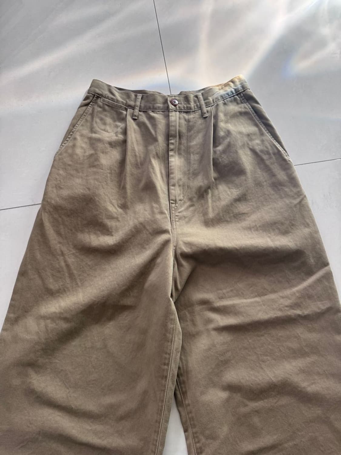 HIGH WAIST CHINO PANTS 하이웨이스트 치노 팬츠 상품이미지6