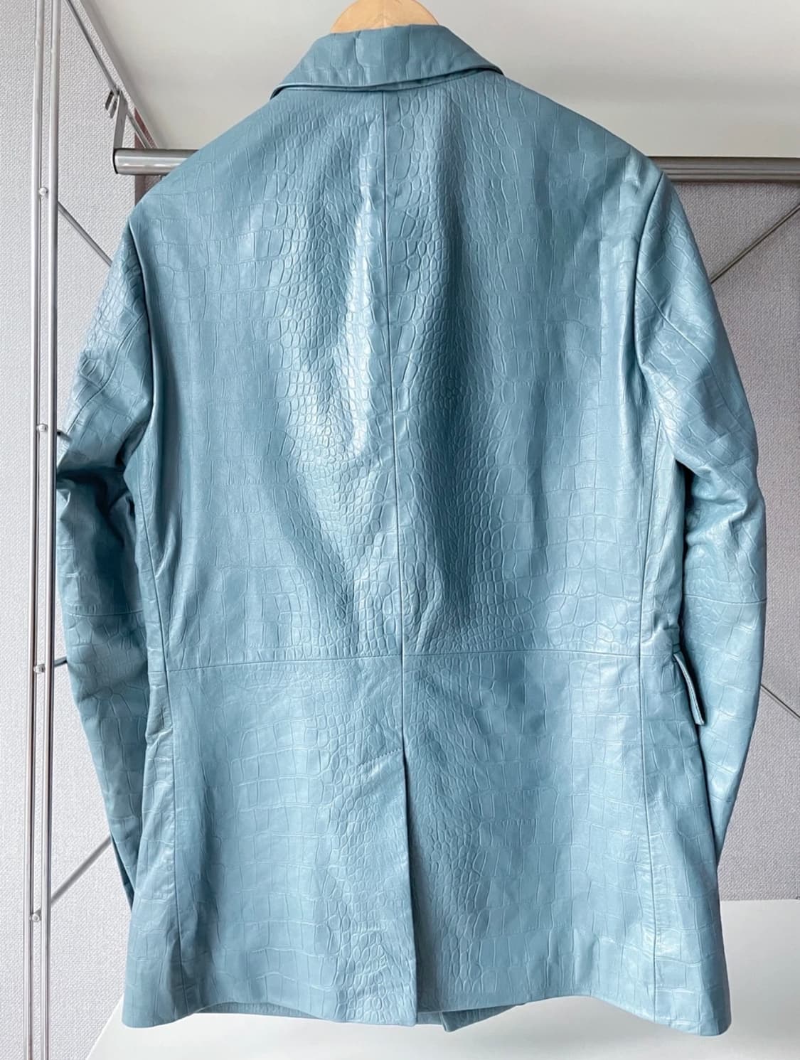 선플라워 레더 블레이저 상품이미지2