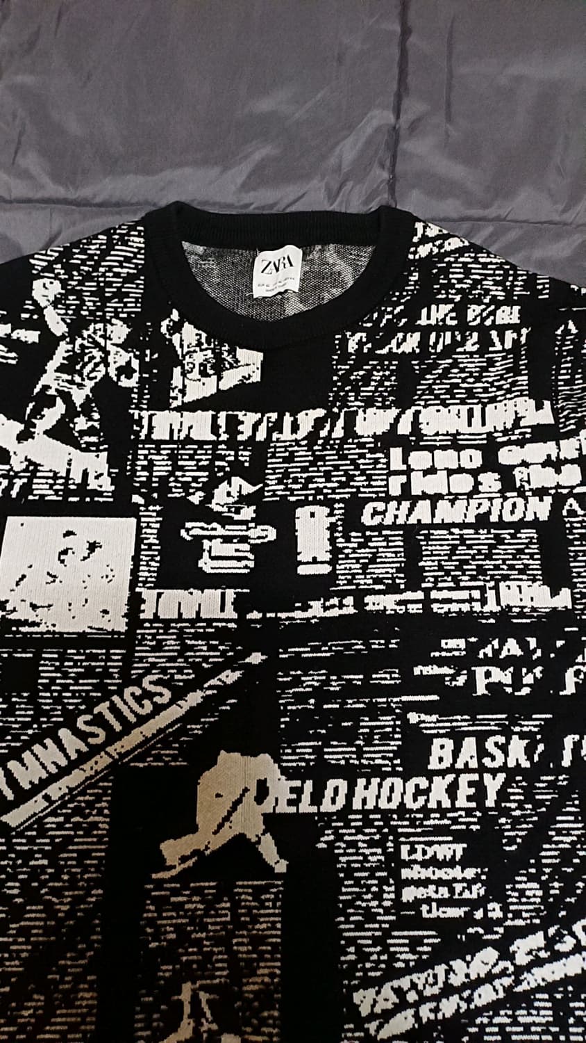 자라 니트 105 가슴58 기장70 상품이미지2