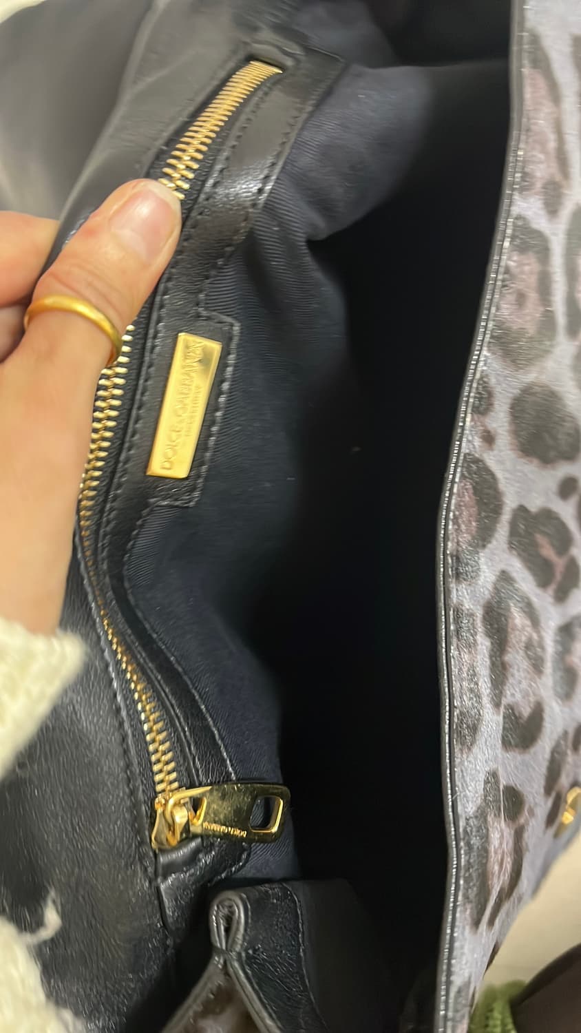 돌체앤가바나 송치 숄더백 정품  상품이미지8