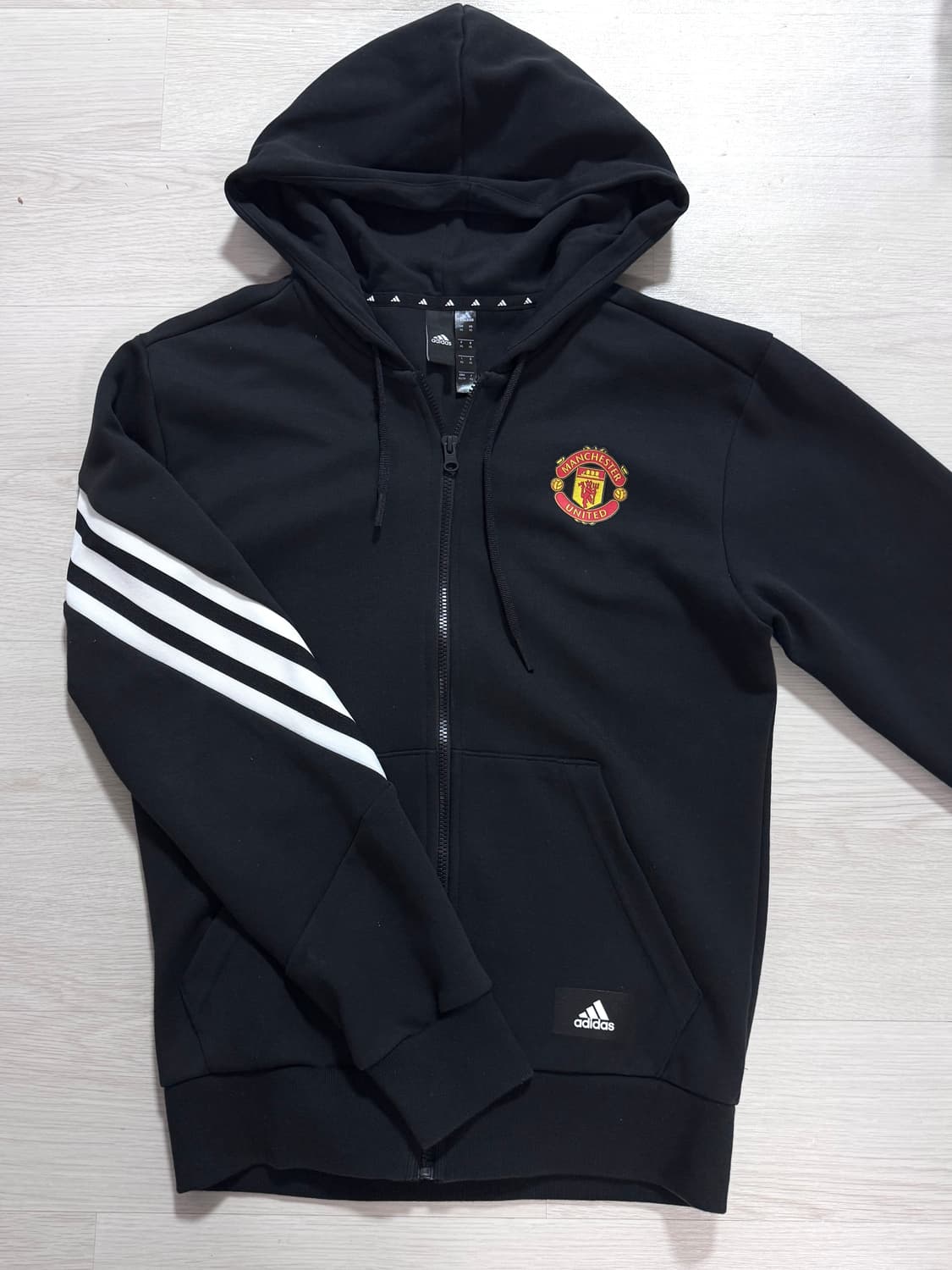 맨유 아디다스 후드집업 xs 상품이미지1