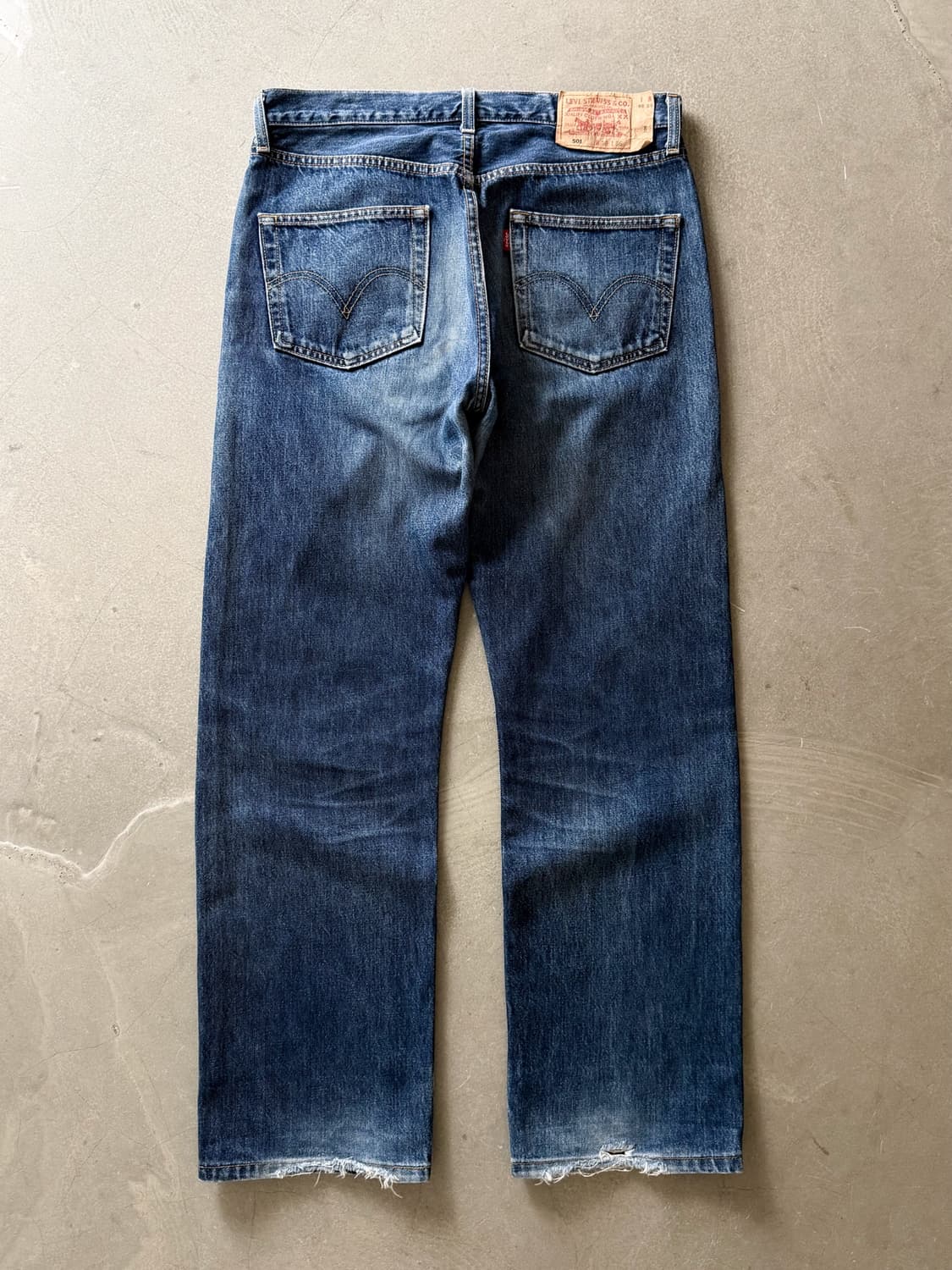 Vintage Levi's 501 Washing Denim Pants 상품이미지2