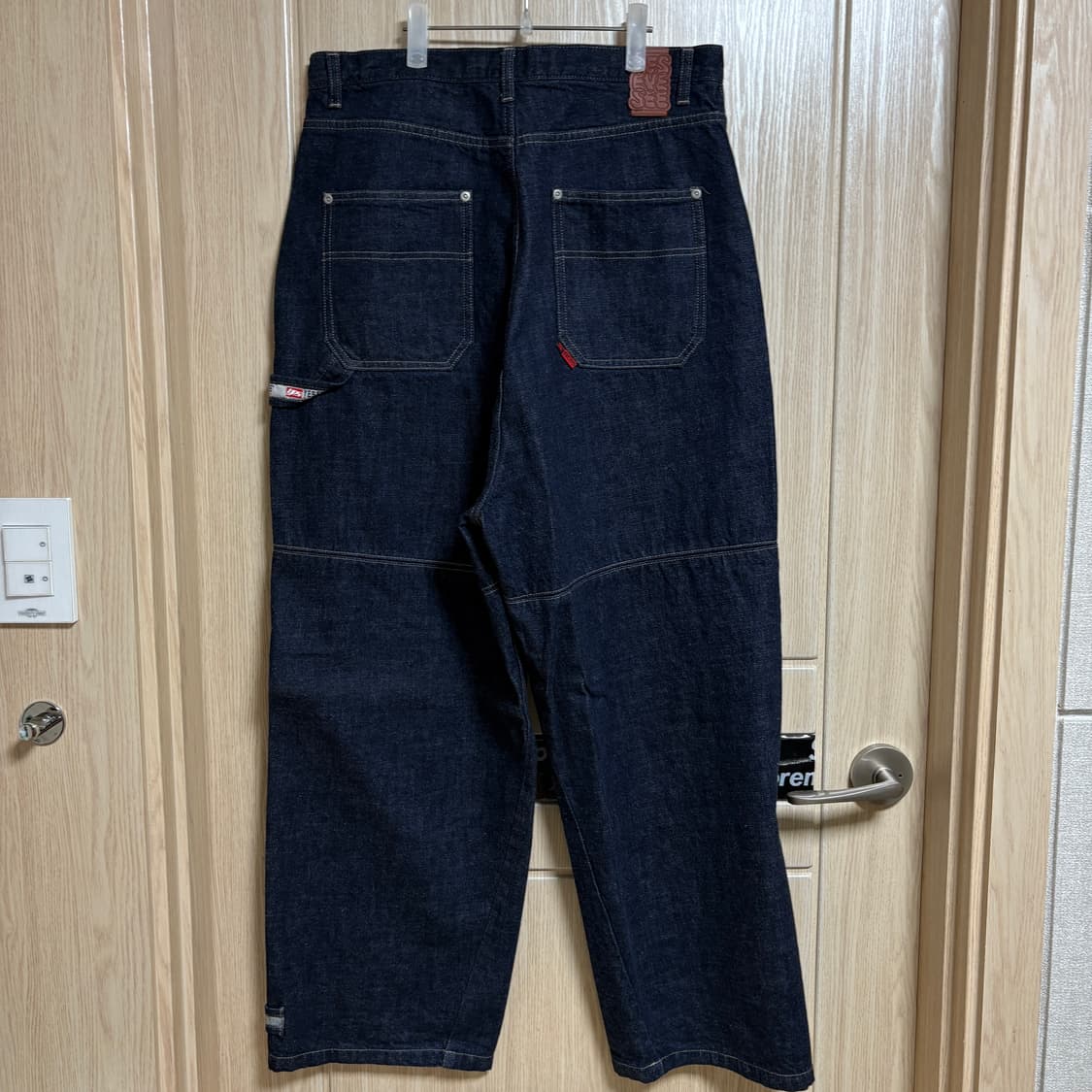 새상품 / L / 예스아이씨 생지 카펜터 데님 팬츠 상품이미지4