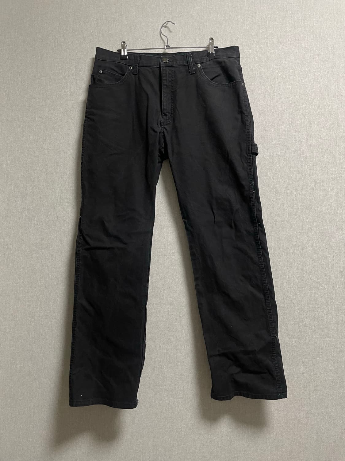빈티지 디키즈 카펜터 워크 팬츠 32x32 블랙 상품이미지1