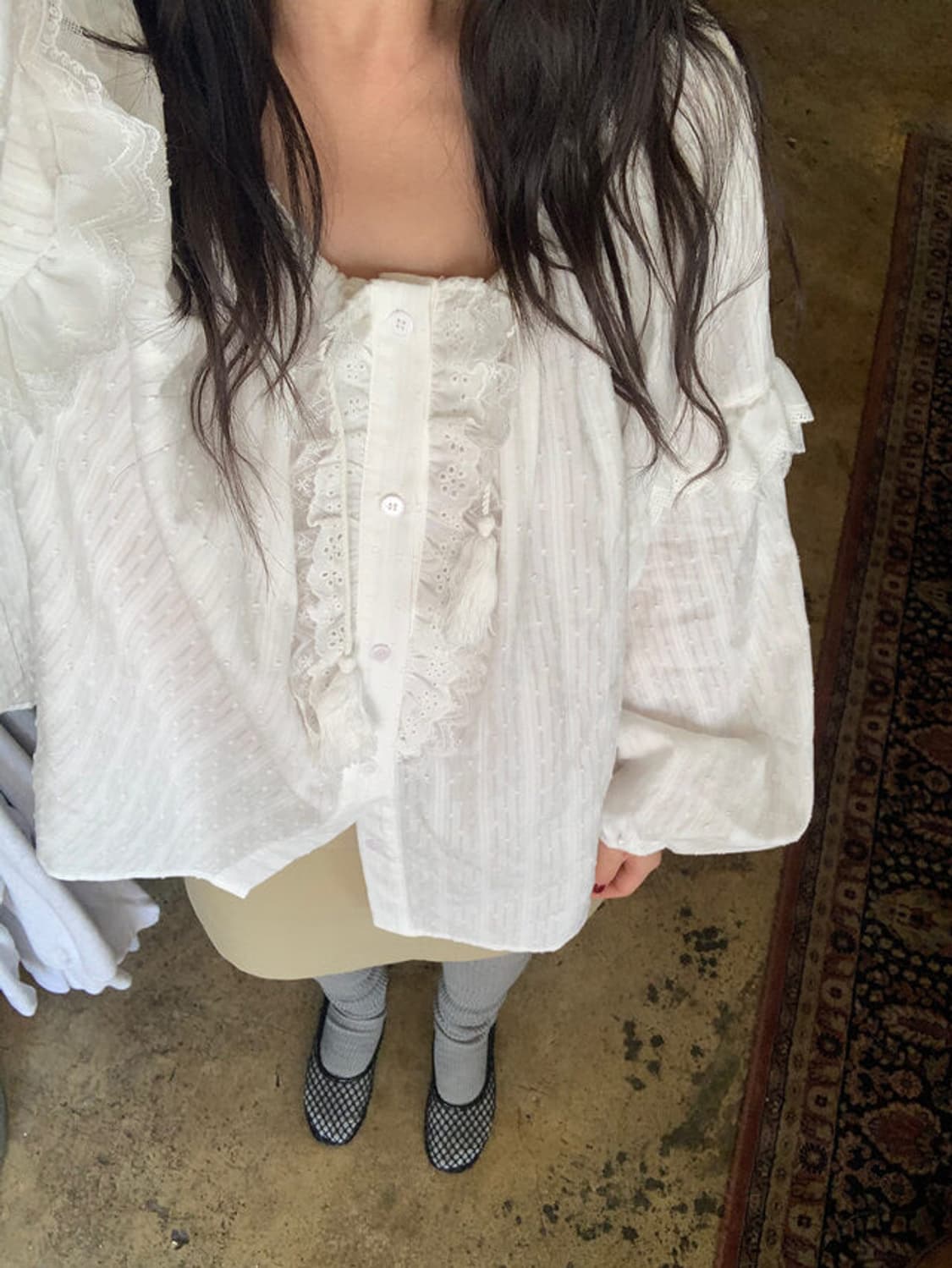 LINENNE 리넨 보타니카 블라우스 [새상품] 상품이미지5