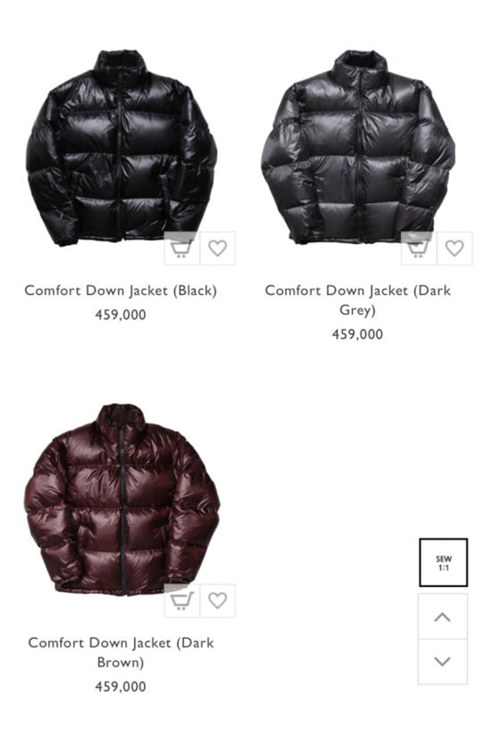 스테디에브리웨어 컴폴트 패딩 블랙3 상품이미지6