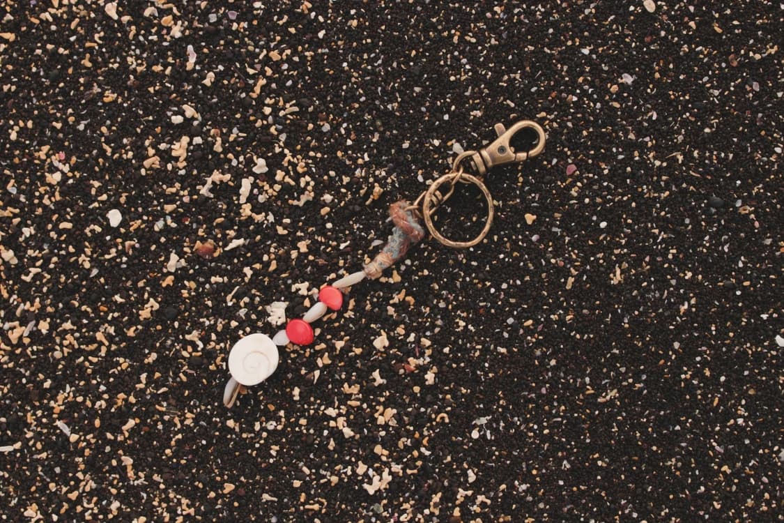 조개 산호 자개 열쇠고리 상품이미지1