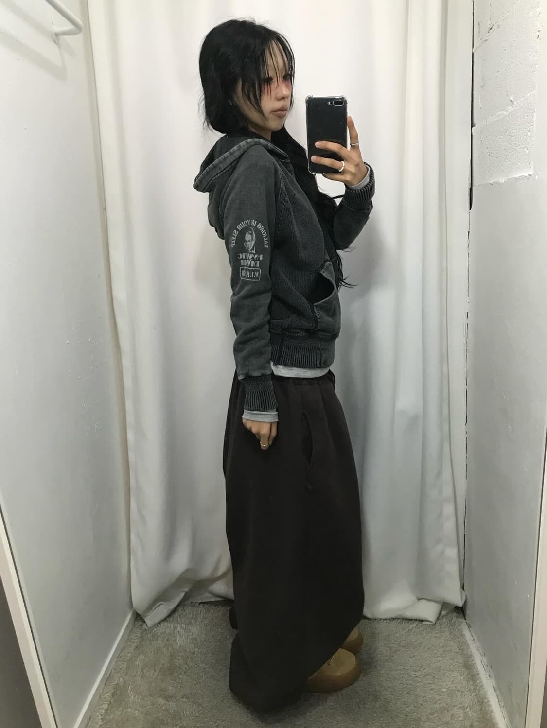 Hysteric Glamour Pigment dyed Zip-Up  상품이미지3