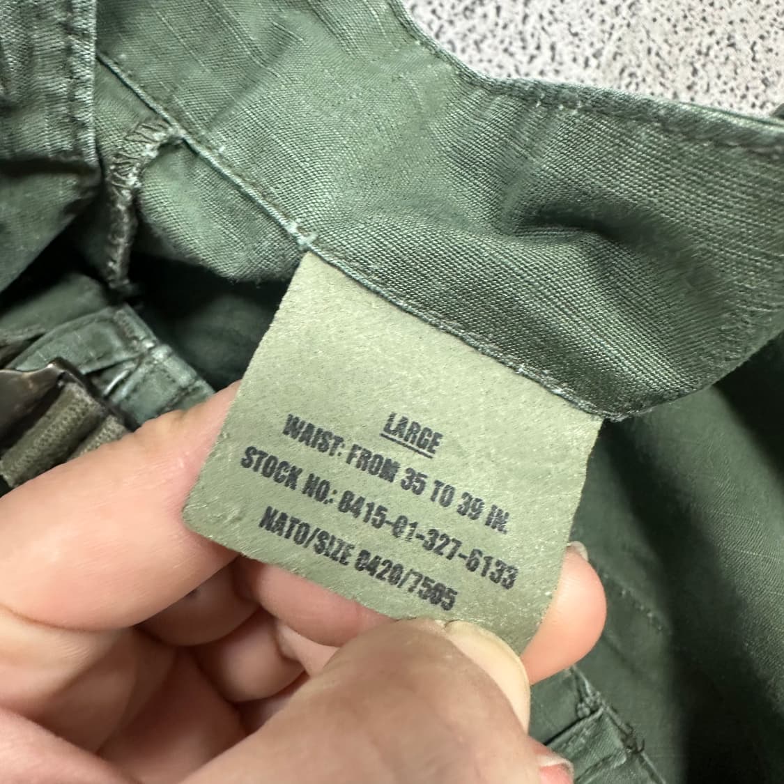 ✨ (바배) 밀리터리 립스탑 BDU 카고 쇼츠 팬츠  상품이미지3