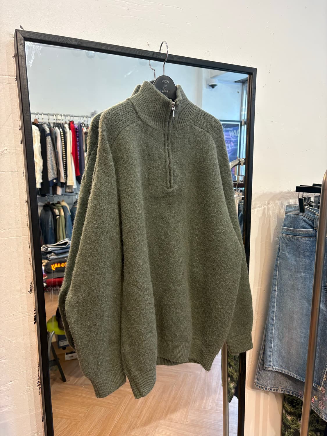 Freaks Store 니트 집업 상품이미지1