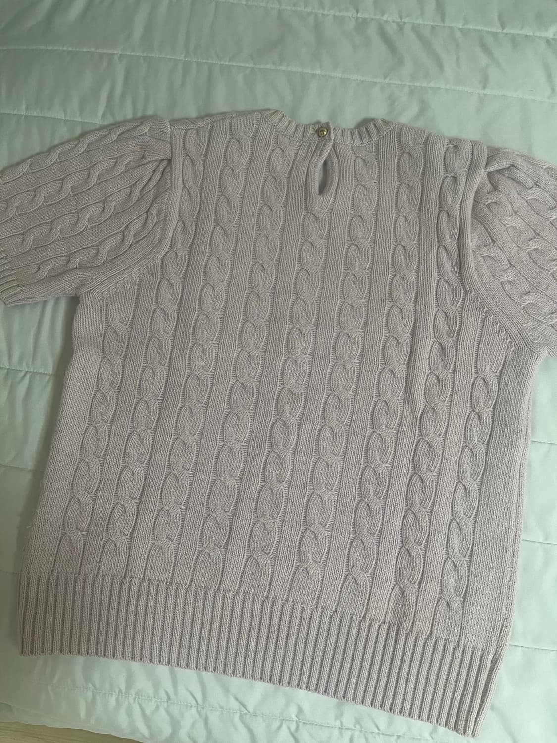 모데스트무드 반팔 니트 상품이미지4