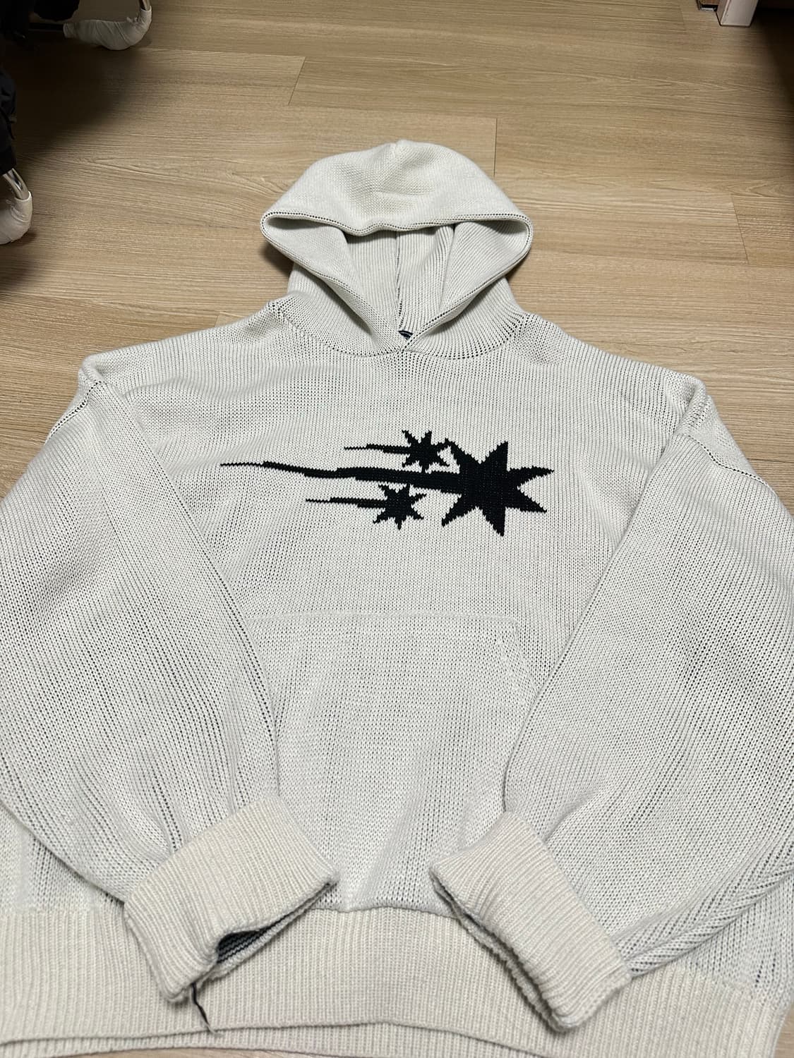 나이스 고스트 클럽 니트 후드 m 상품이미지1