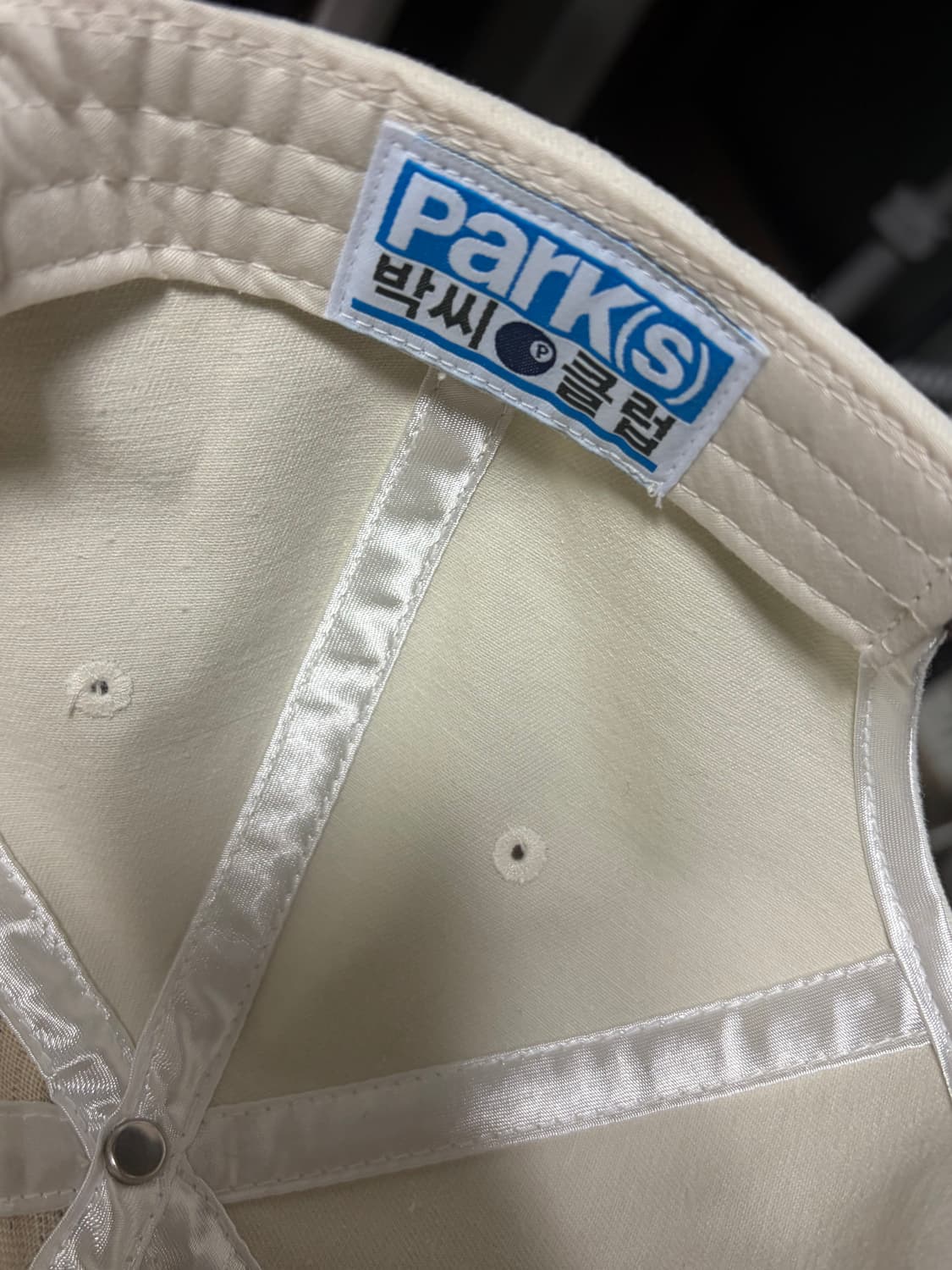 parks club 볼캡 상품이미지4