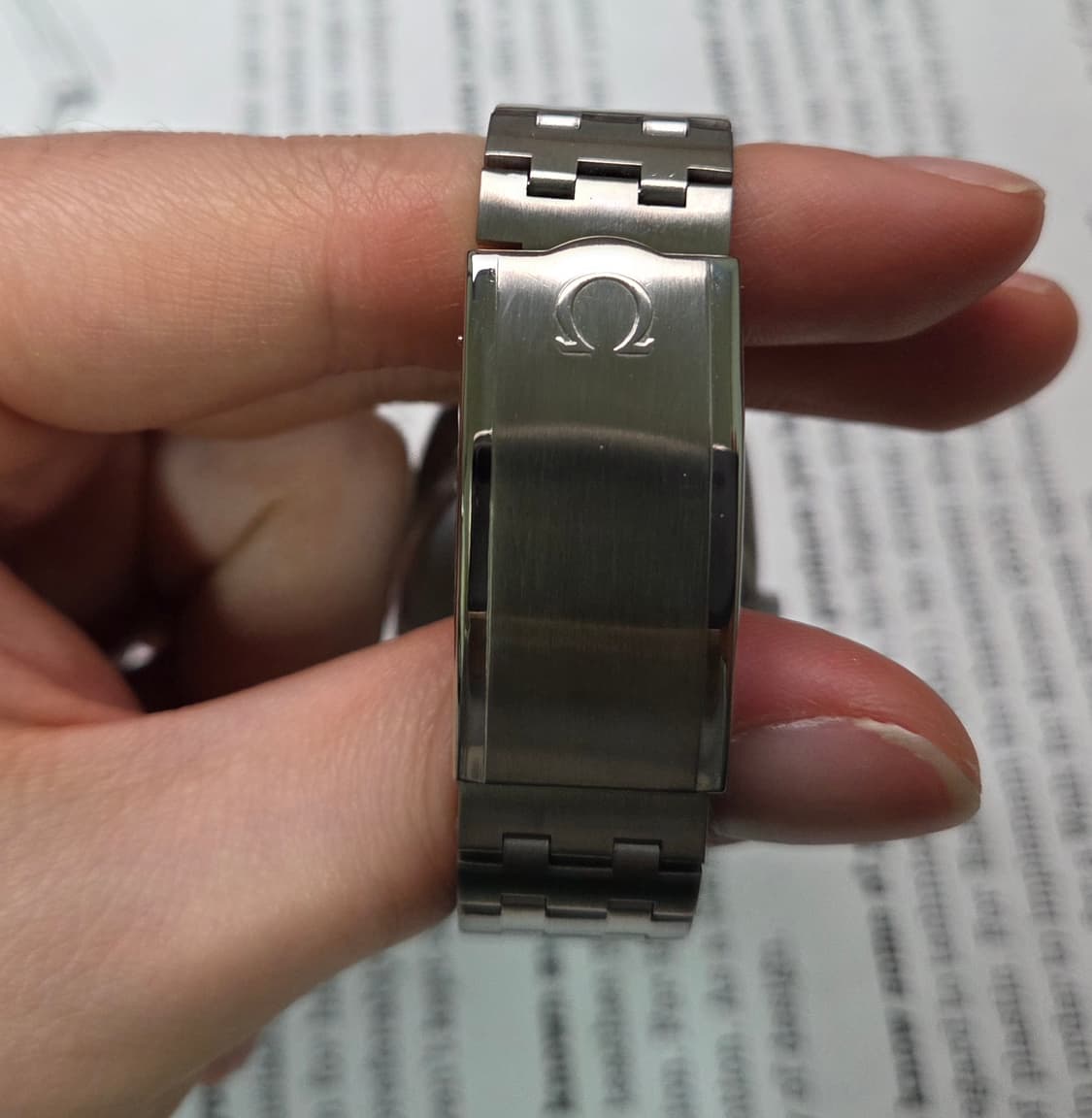 레어] 빈티지 오메가 제네브 테레비 점보 순정 실버판 브레이슬릿 ver. 상품이미지6