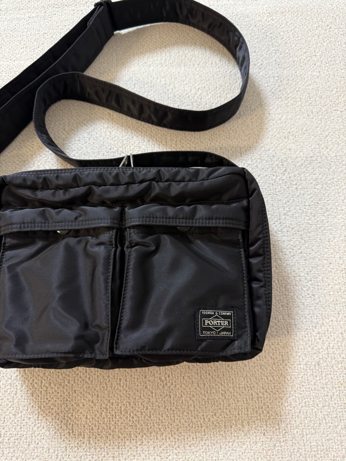 (신형) PORTER 포터 탱커 숄더백 S 블랙 상품이미지2