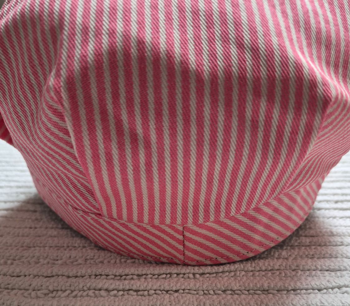 2006 SISLEY Stripe Work Cap (Pink/s~m) 상품이미지3