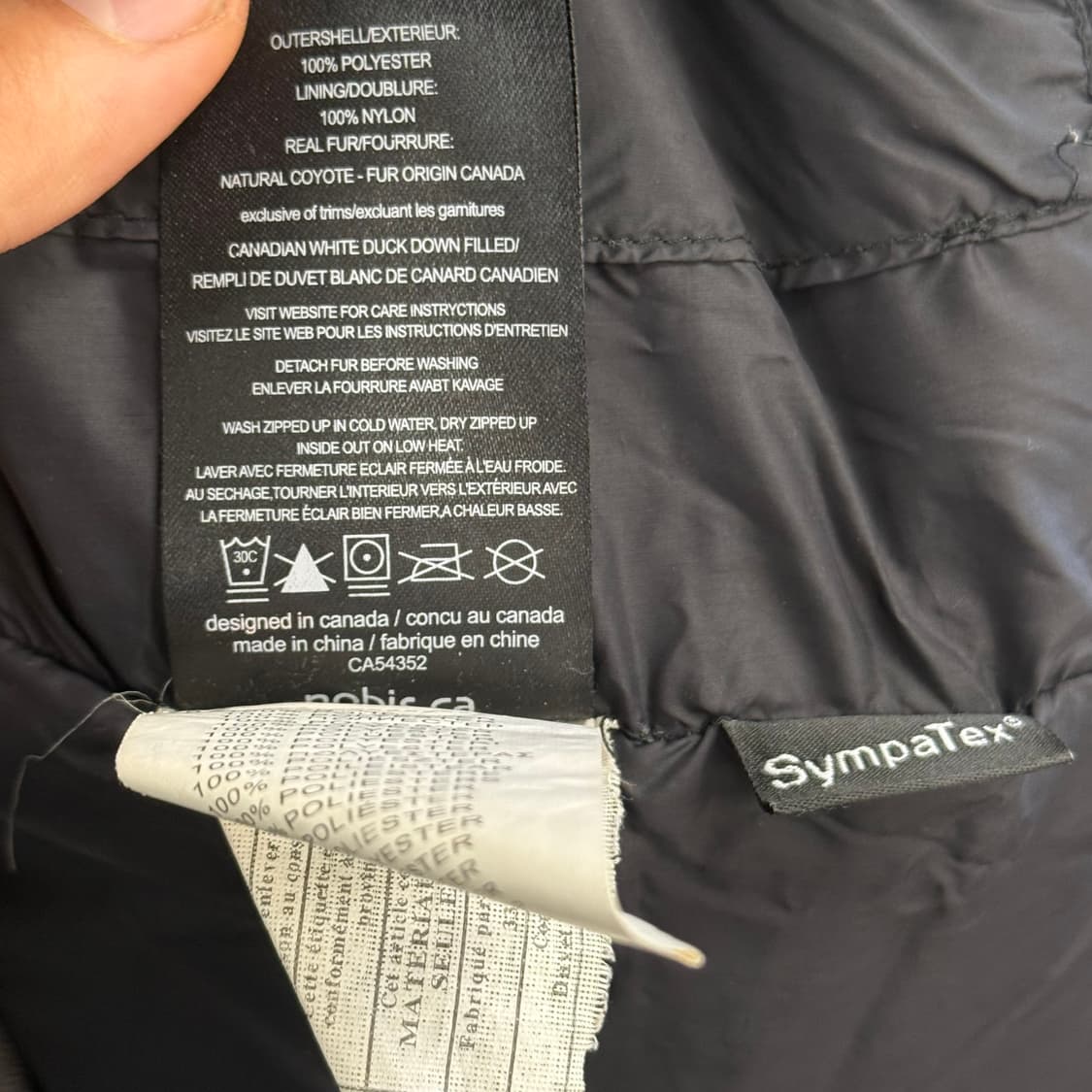 노비스(Nobis) 노비스 여성 숏패딩 (XS) 상품이미지6