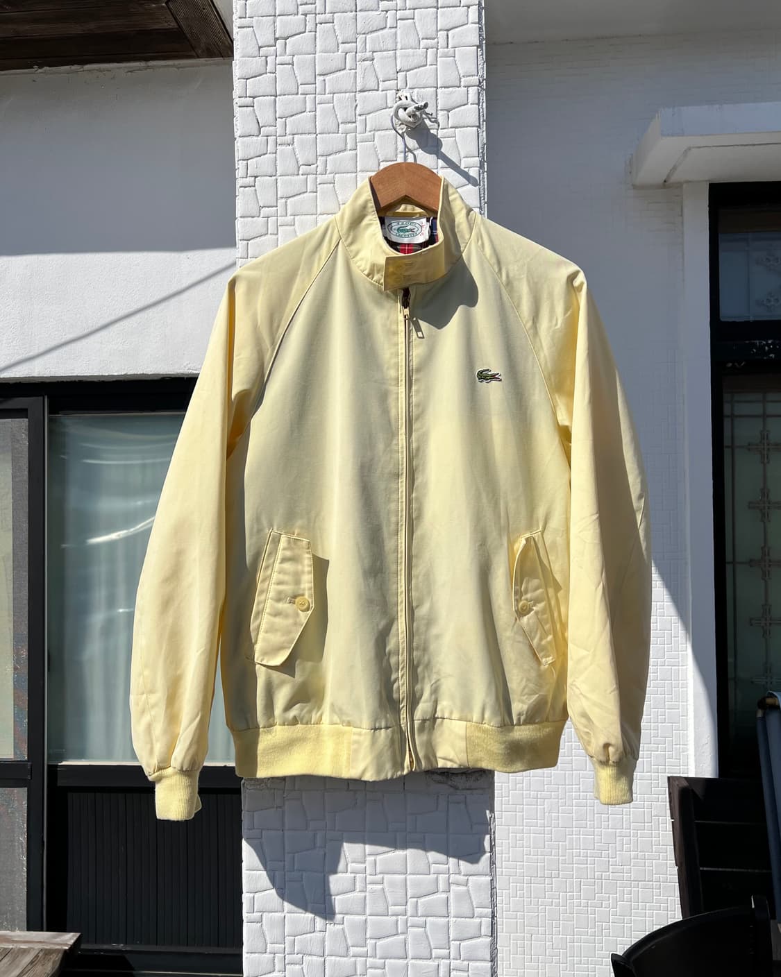 80s 빈티지 라코스테 바시티 자켓 (상태최상) 상품이미지1