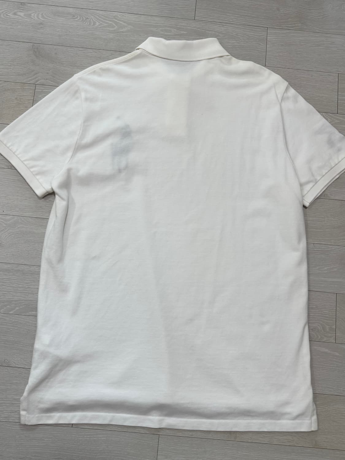 폴로 랄프로렌 빅포니 화이트 카라티 L 상품이미지4