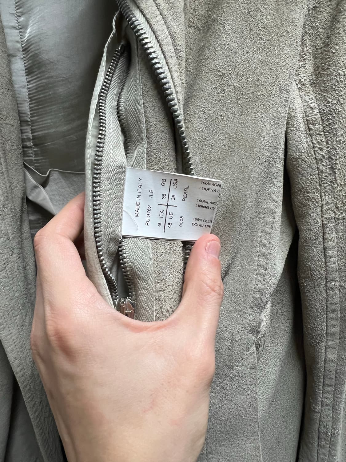 릭오웬스 가죽자켓  상품이미지7