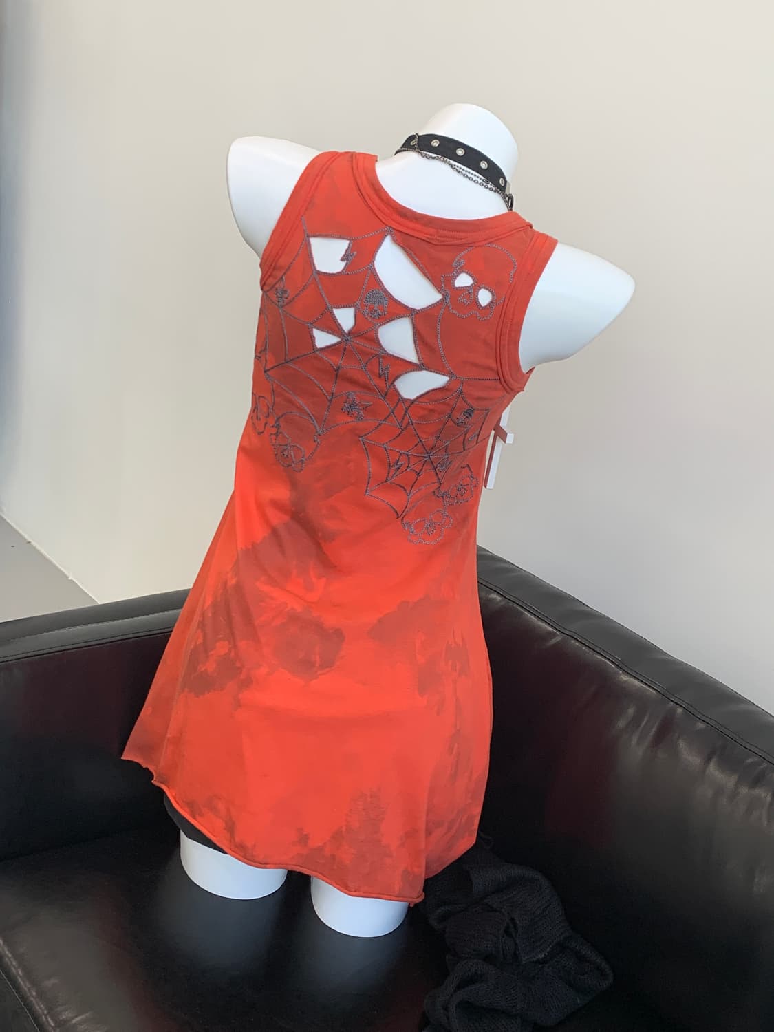 Ghost of Harlem Skull Detail Sleeveless 상품이미지3