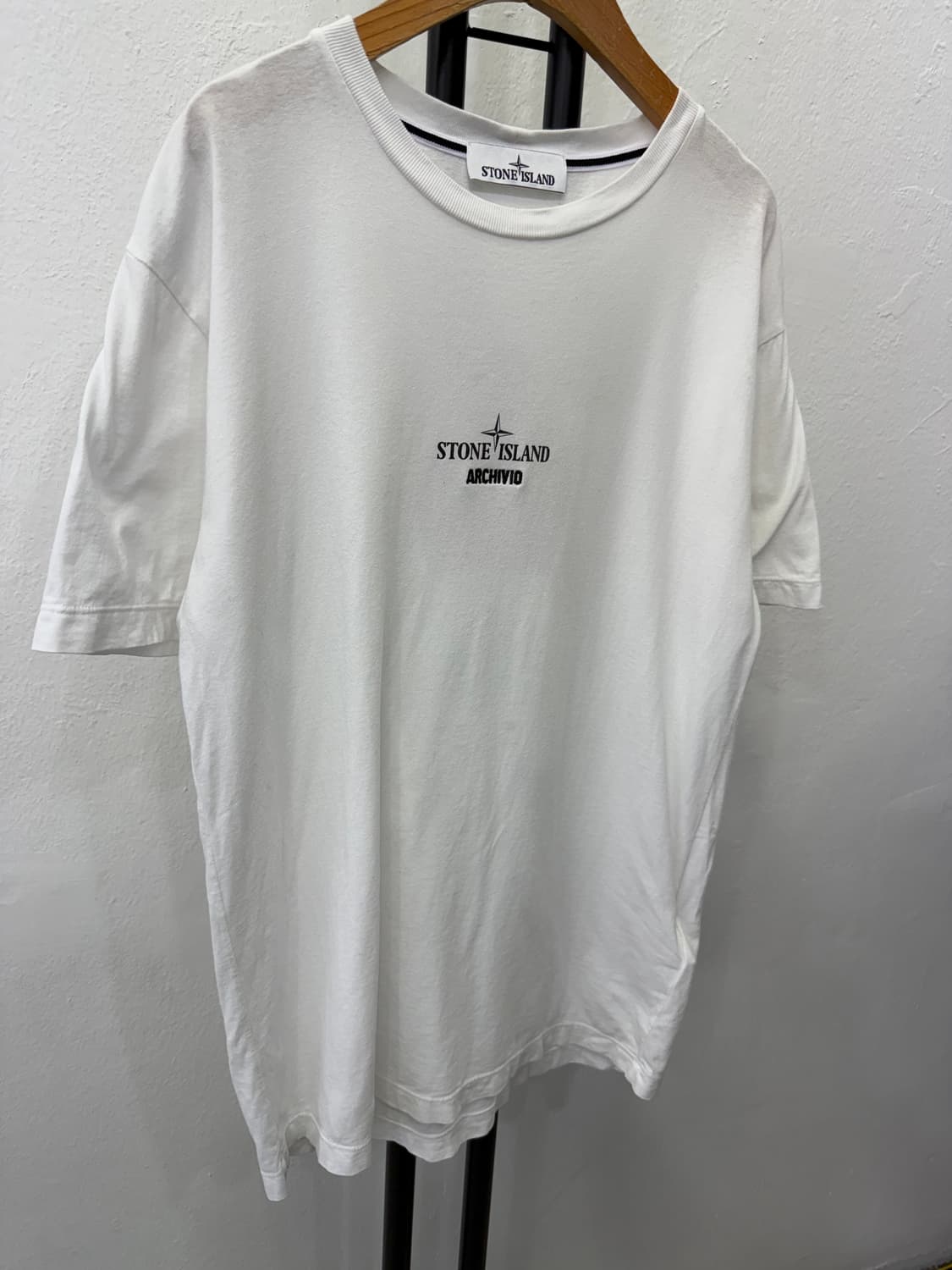 정품) 스톤아일랜드 ARCHIVIO 신형 반팔티 M 상품이미지2