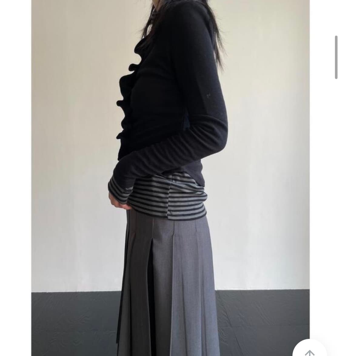 어나더랭귀지 레이어드스커트 상품이미지8