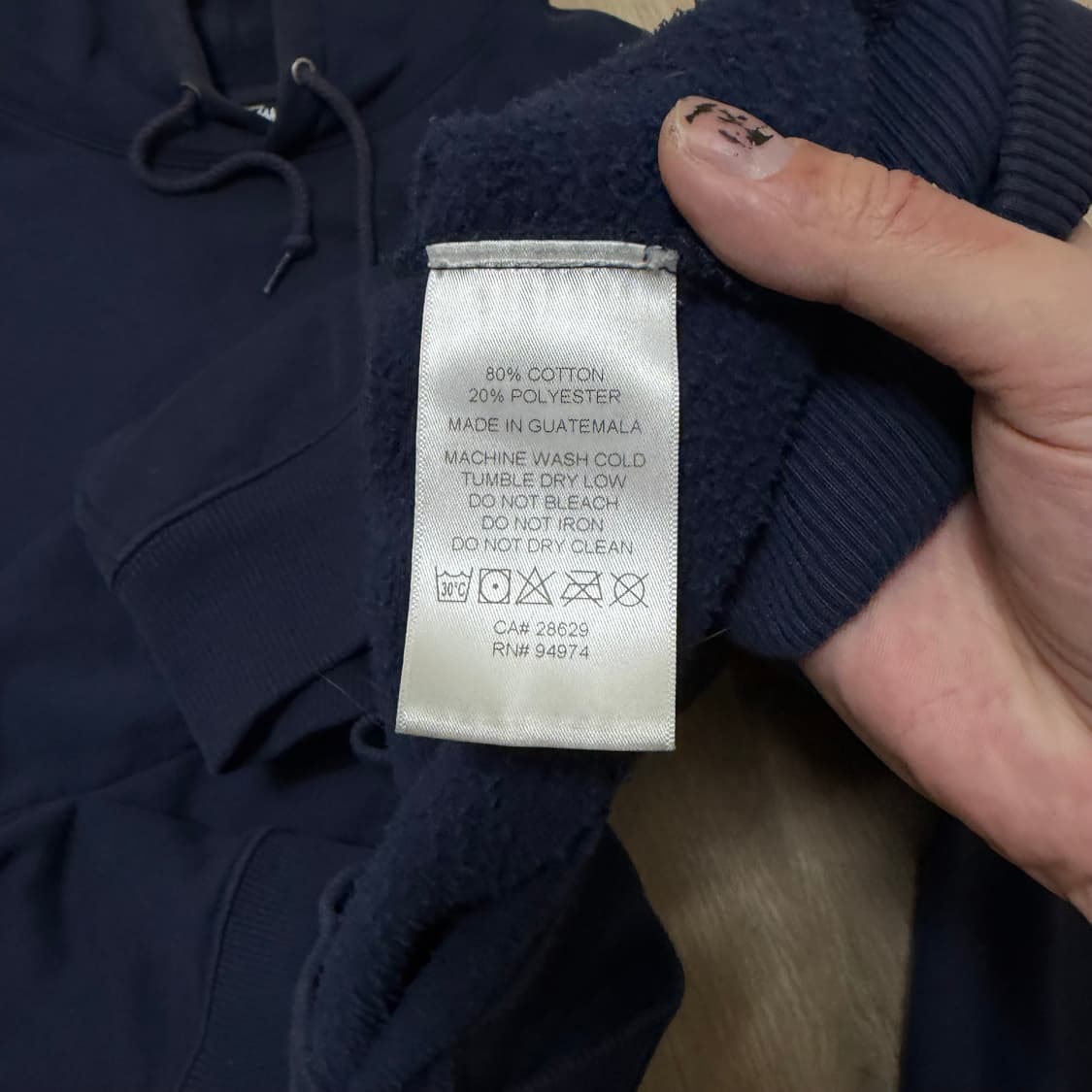 스투시 스탁 빅로고 후드티 L/100  상품이미지7