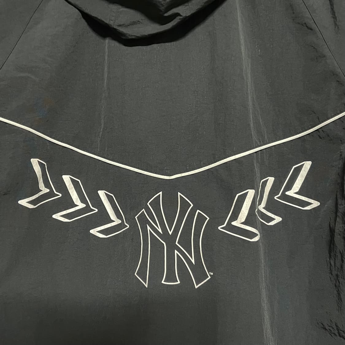 MLB 뉴욕 양키스 블랙 바람막이 M 상품이미지4