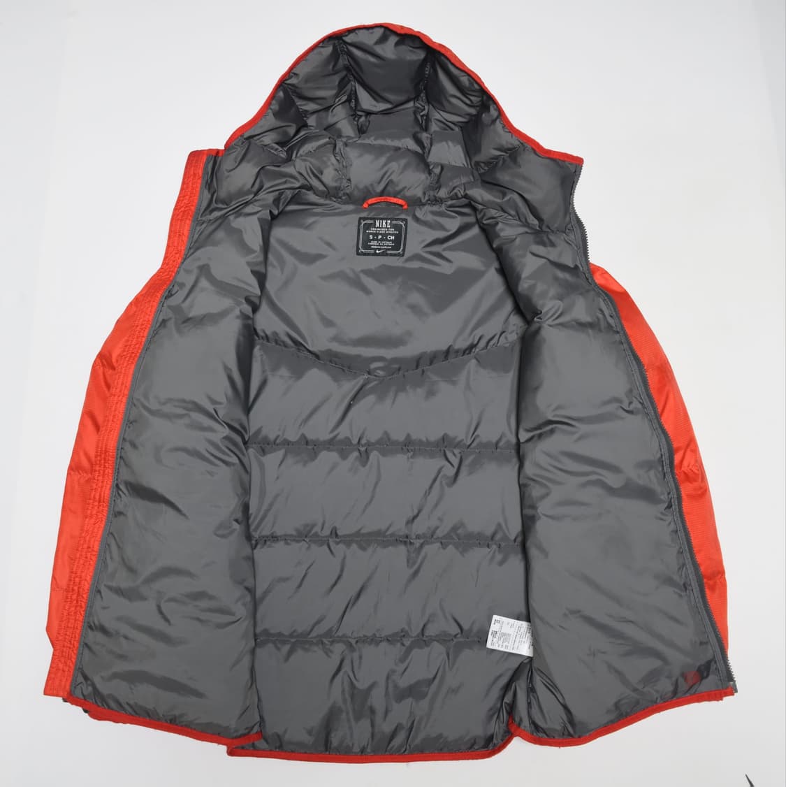 나이키 오렌지 패딩 점퍼 (사이즈 90 / S-P-CH) 상품이미지3