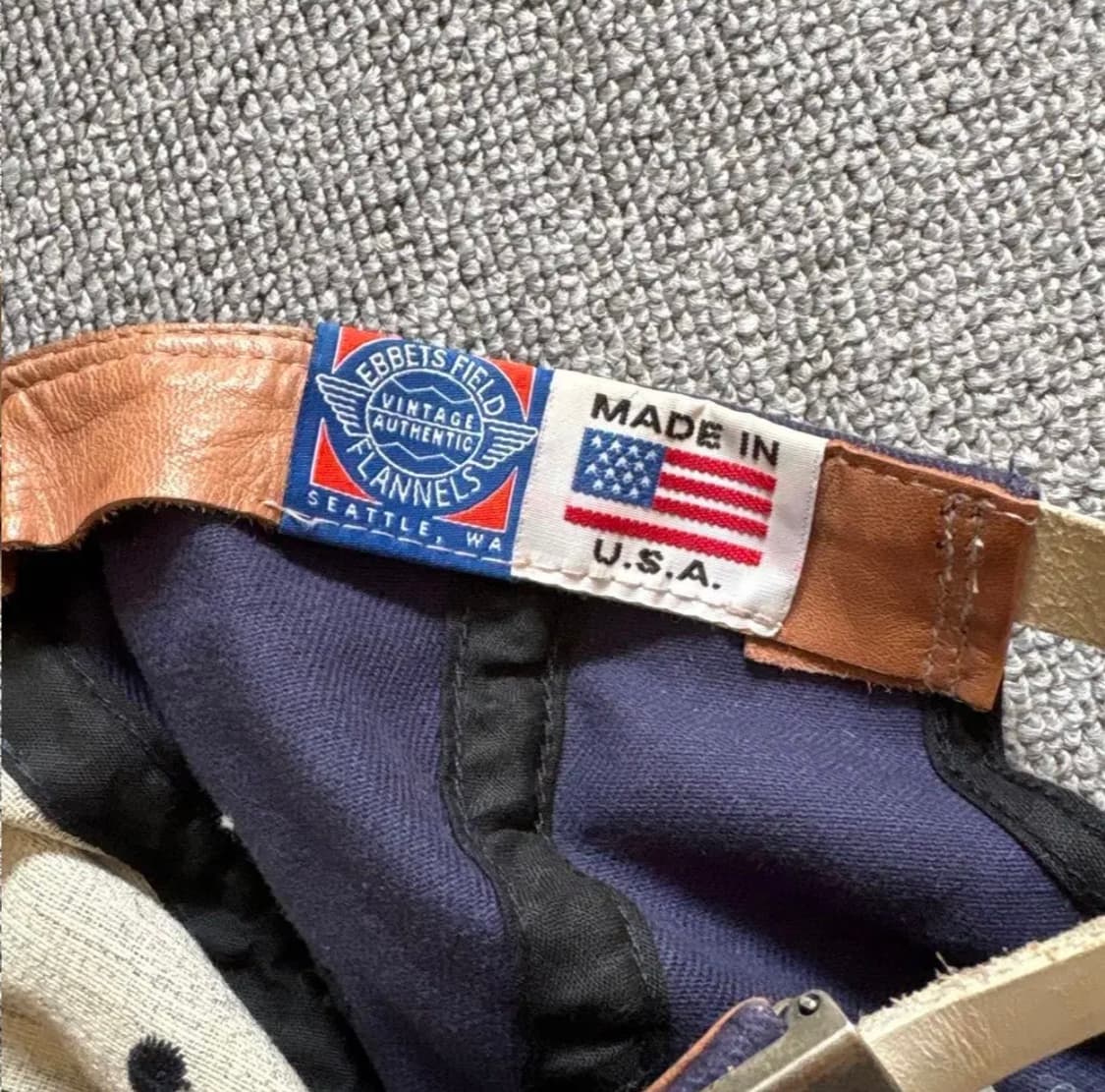 이벳필드 플래널스(Ebbets Field Flannels) 캡 모자 상품이미지3