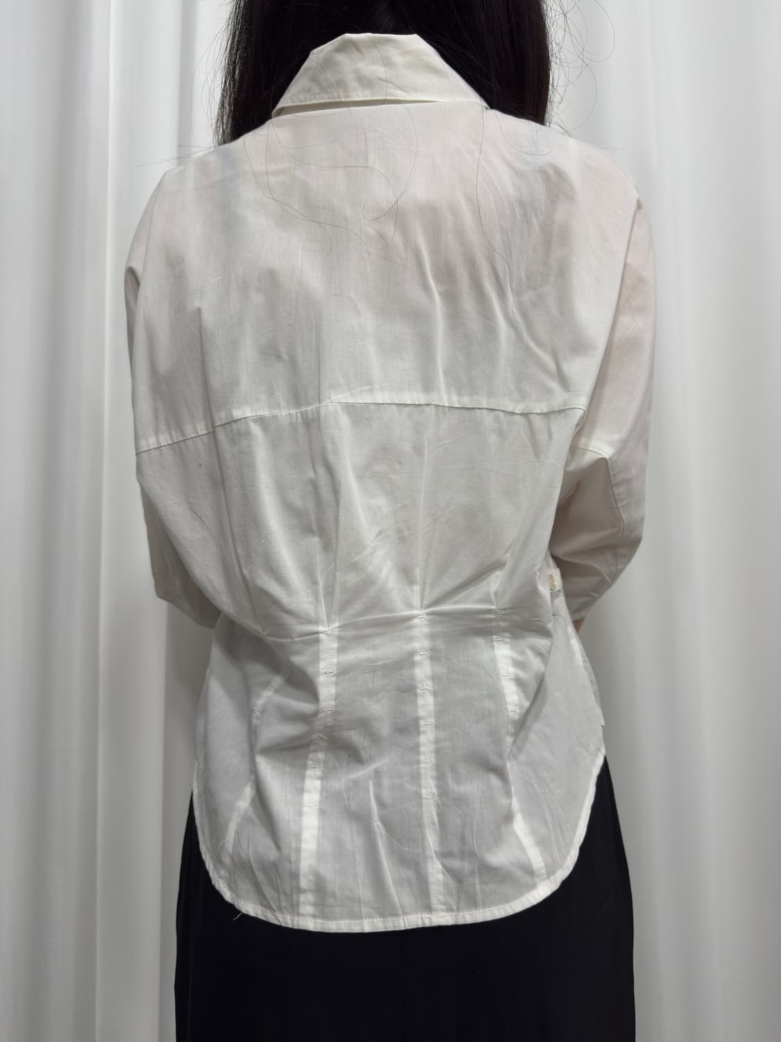 respighi pintuck shirt 상품이미지5
